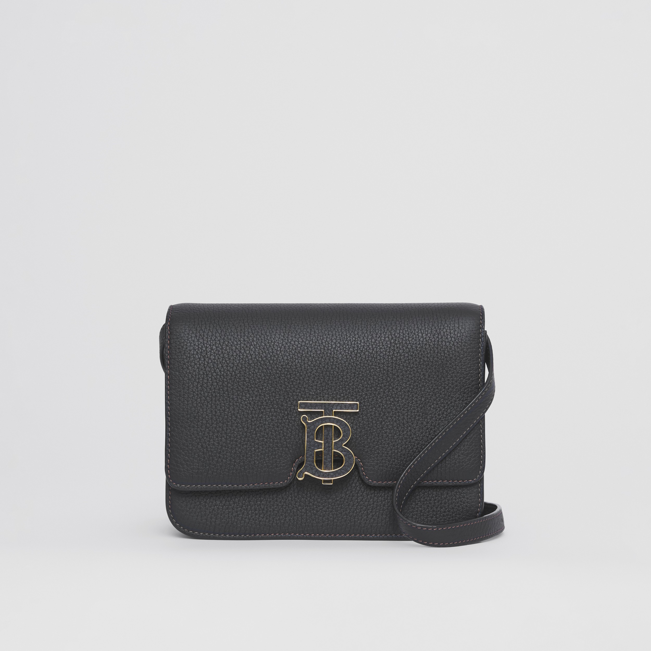 Small Leather TB Bag in Black - Women | Burberry® Official - 1