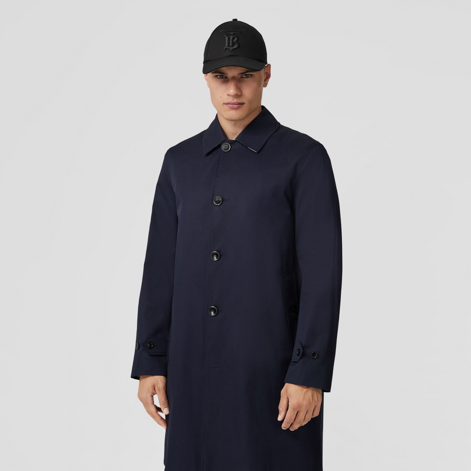 Car coat Heritage Paddington medio (Blu Carbone) - Uomo | Sito ufficiale Burberry®