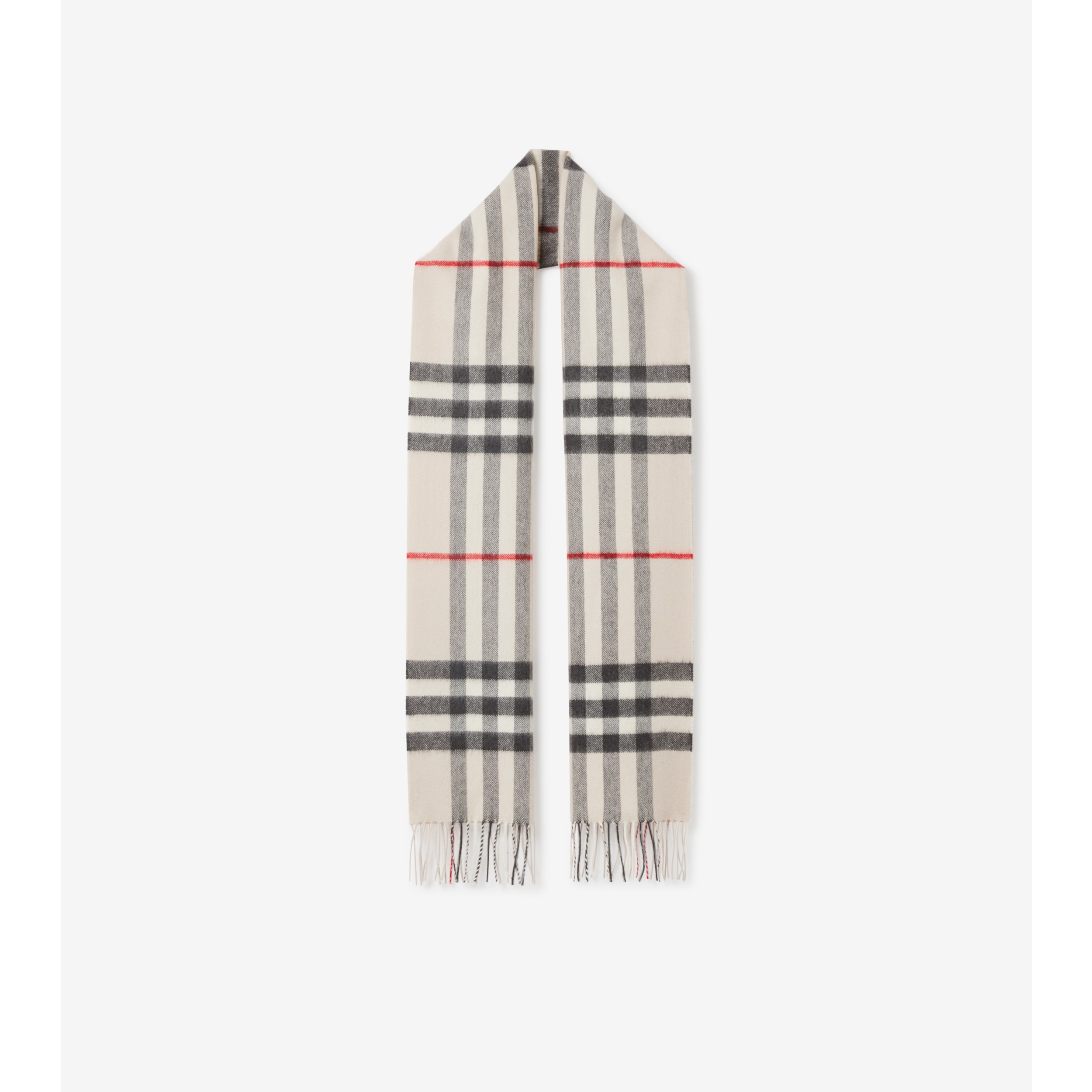 The Burberry Scarf in Stone Burberry® Official