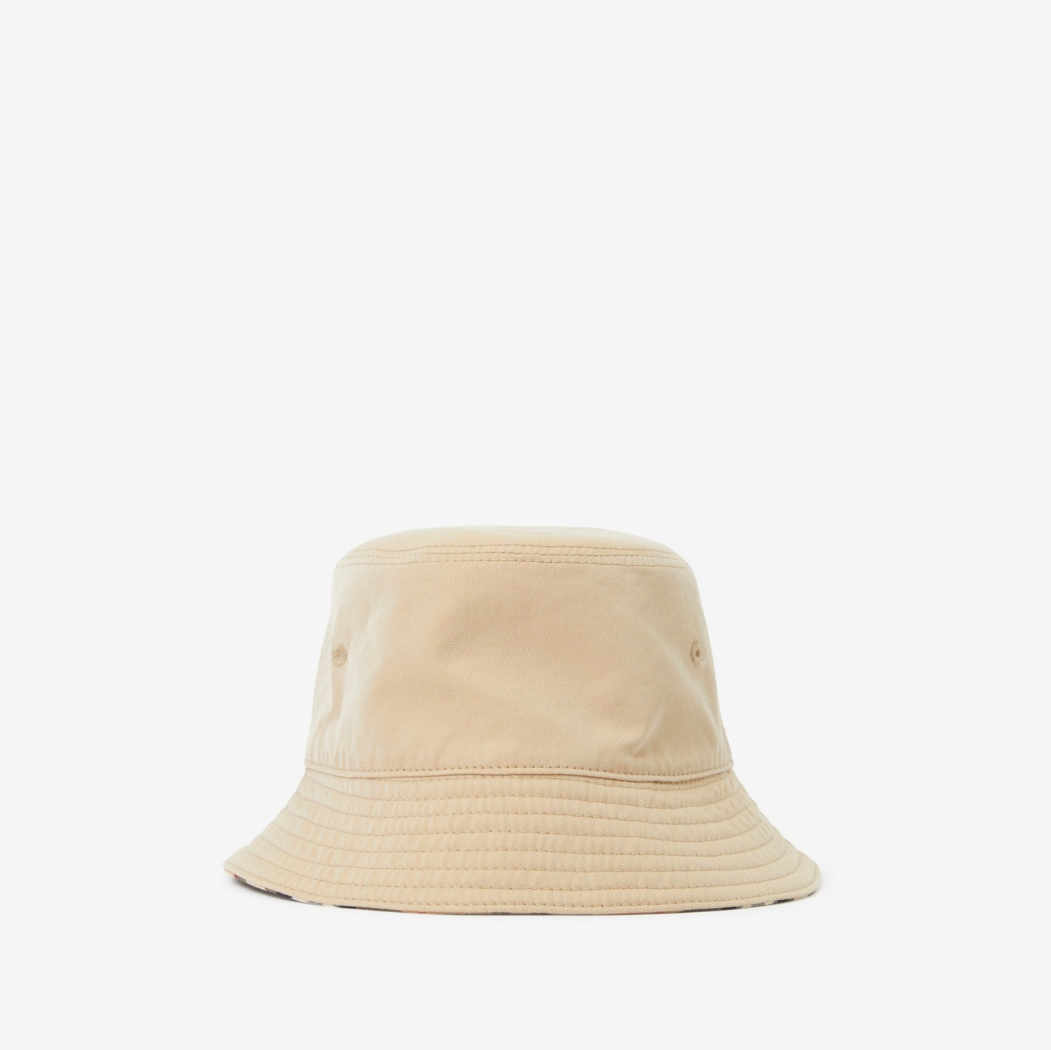 Cappello da pescatore reversibile in gabardine