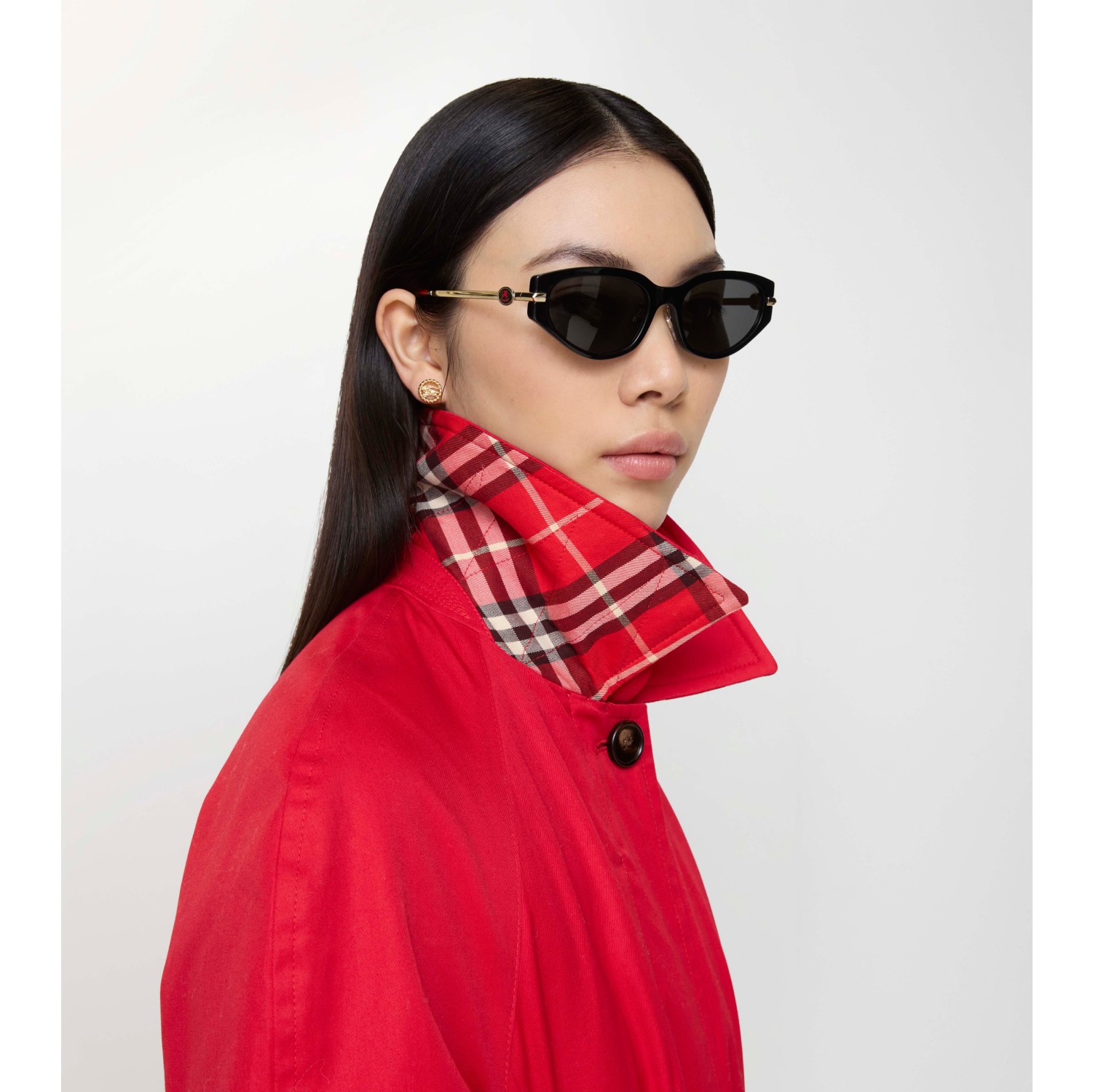 EKD Metal Cat-eye Sunglasses