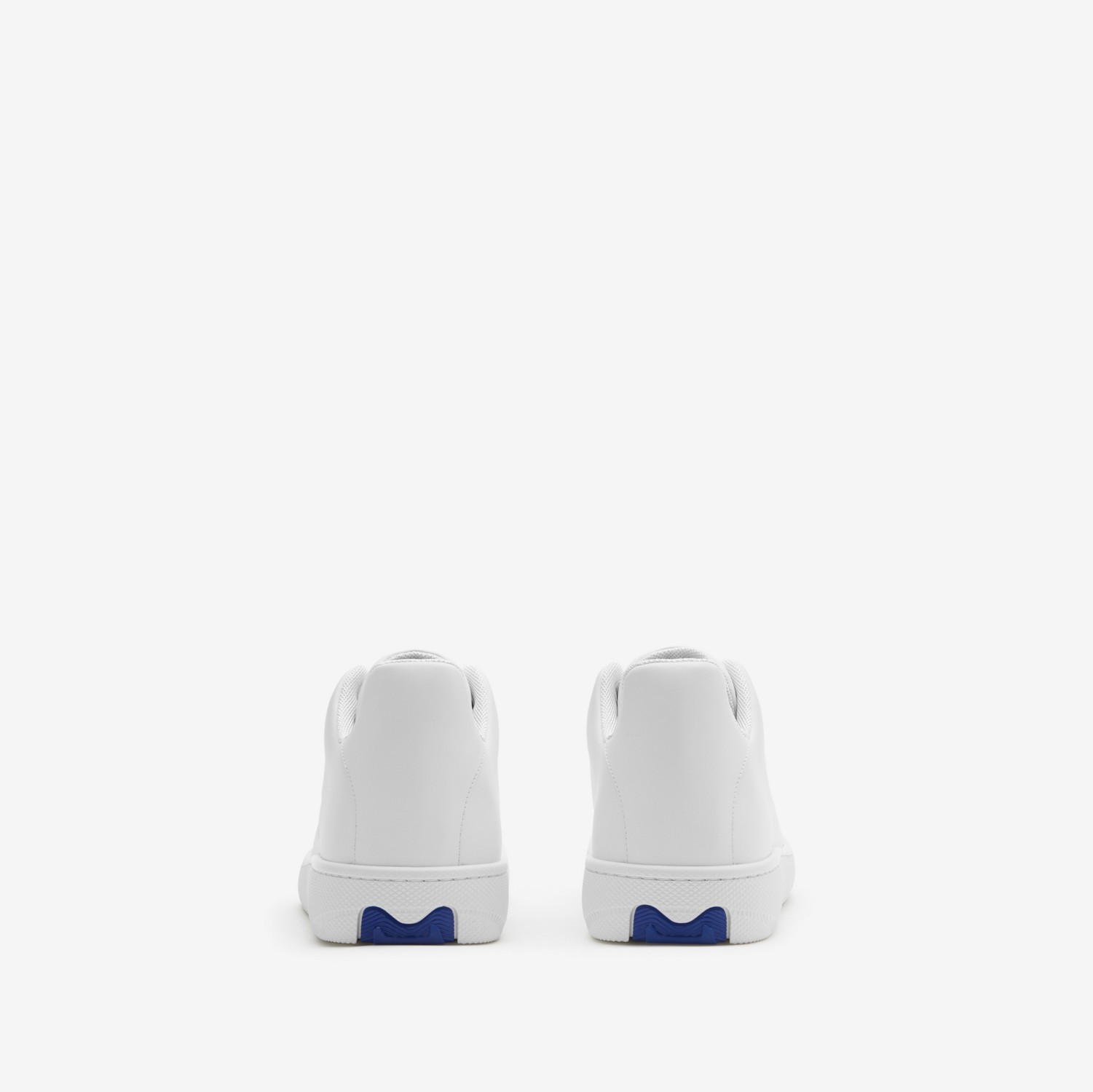 レザー ボックススニーカー (ホワイト) - メンズ | Burberry レザー ボックススニーカー (ホワイト) - メンズ | Burberry