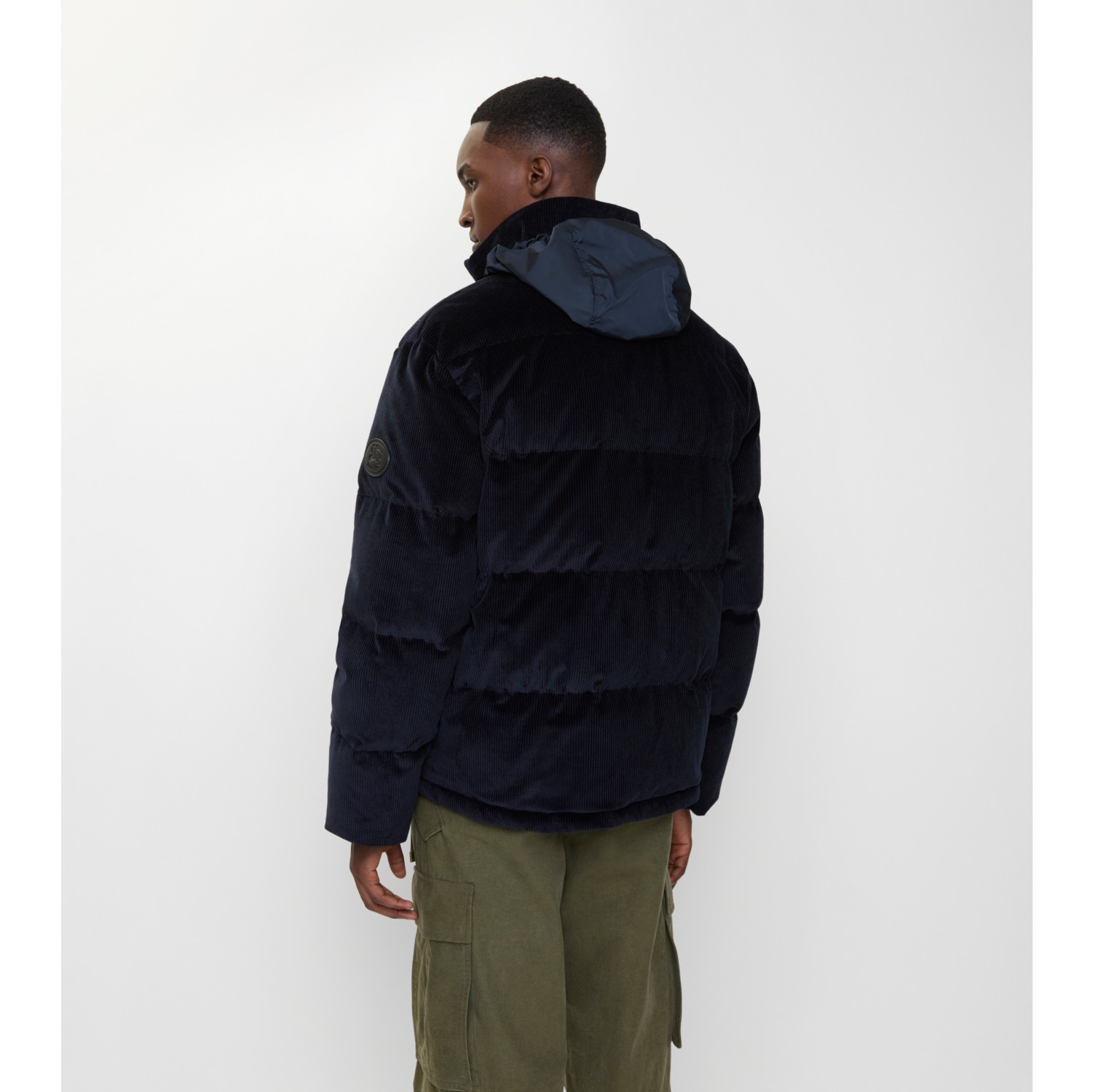 コーデュロイ スノードン ダウンジャケット