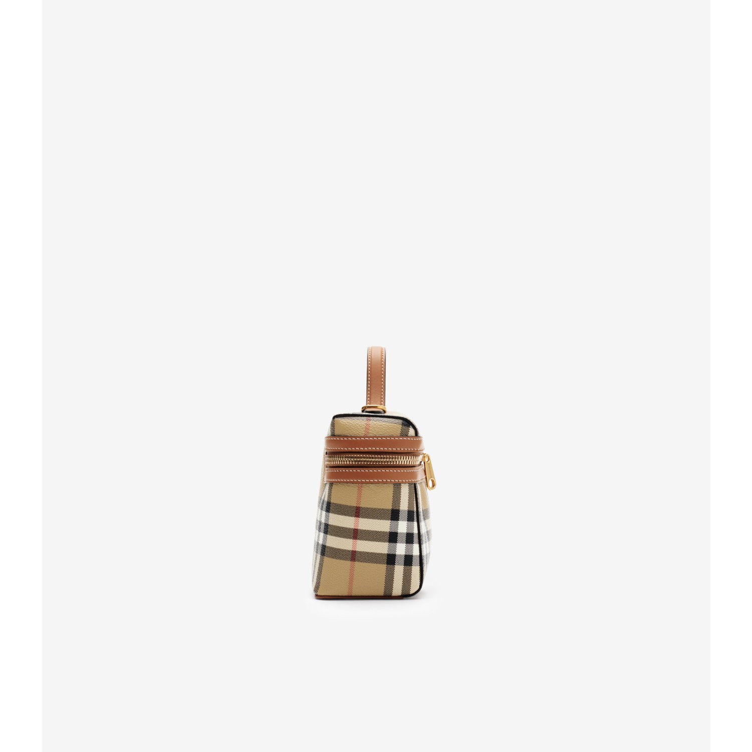 つーちゃん様BURBERRY FRAGRANCE ノバチェック ボストンバック Check Vanity Bag​ in Archive beige/briar brown - Women | Burberry