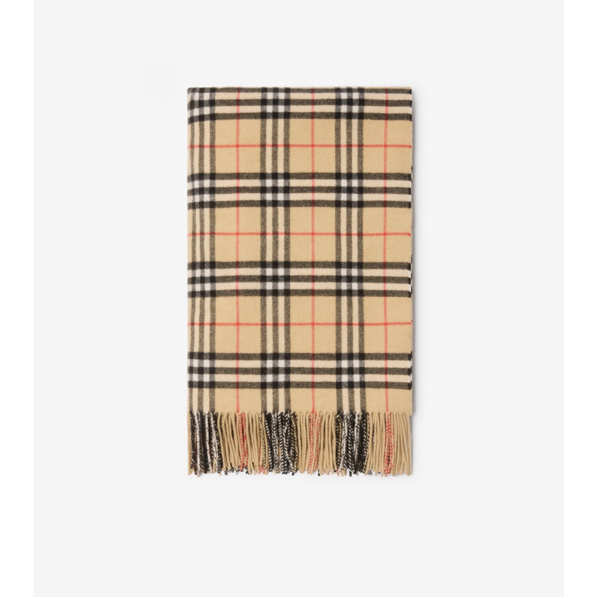  Check Cashmere Blanket