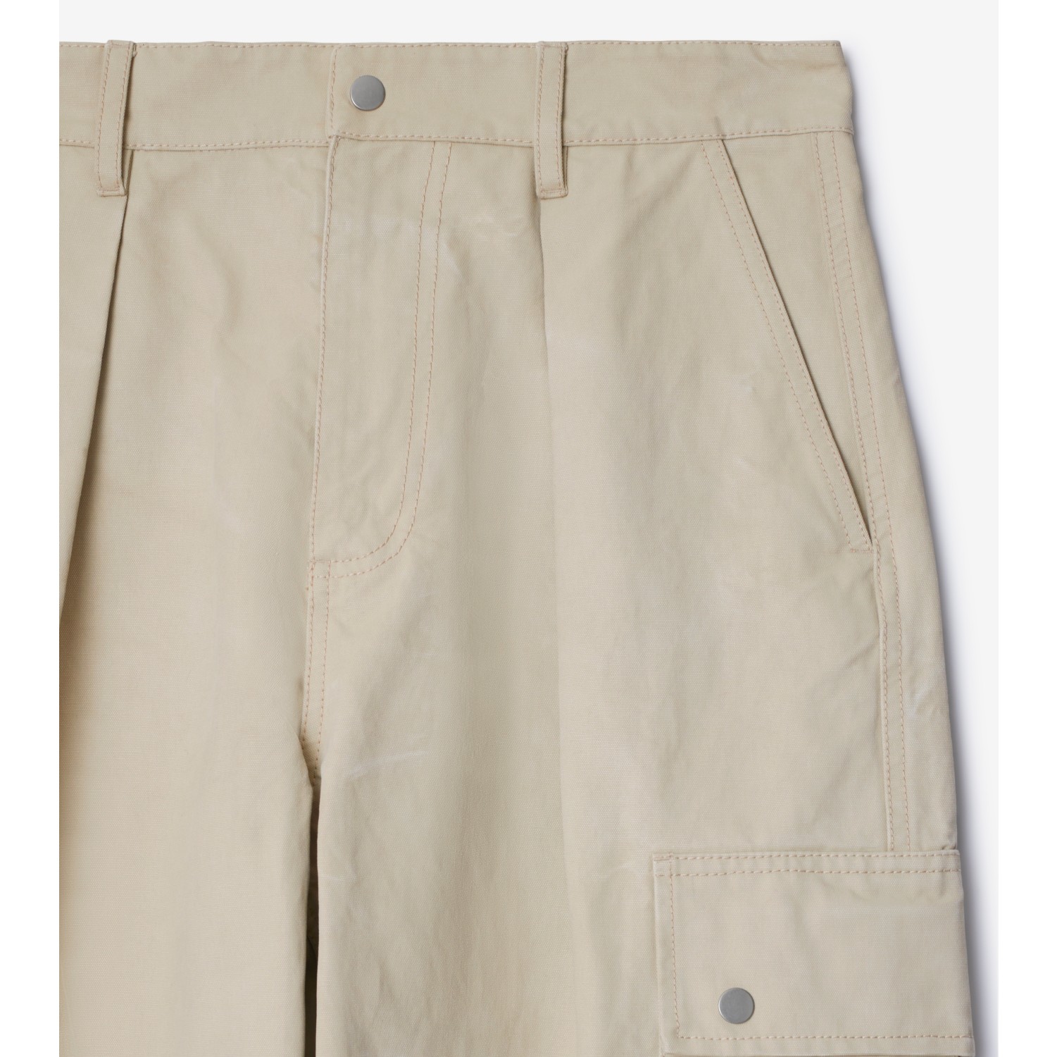 Pantaloni cargo in cotone