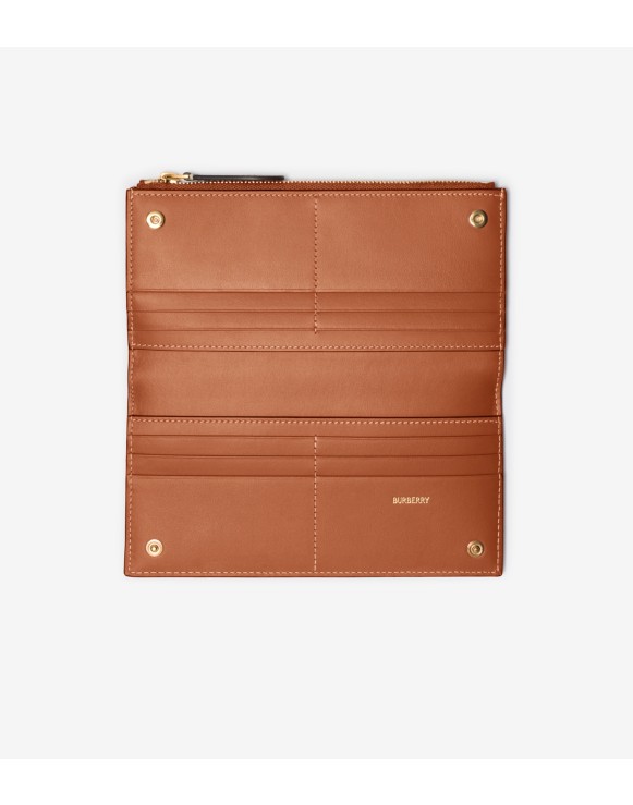 Large Check Bifold Wallet