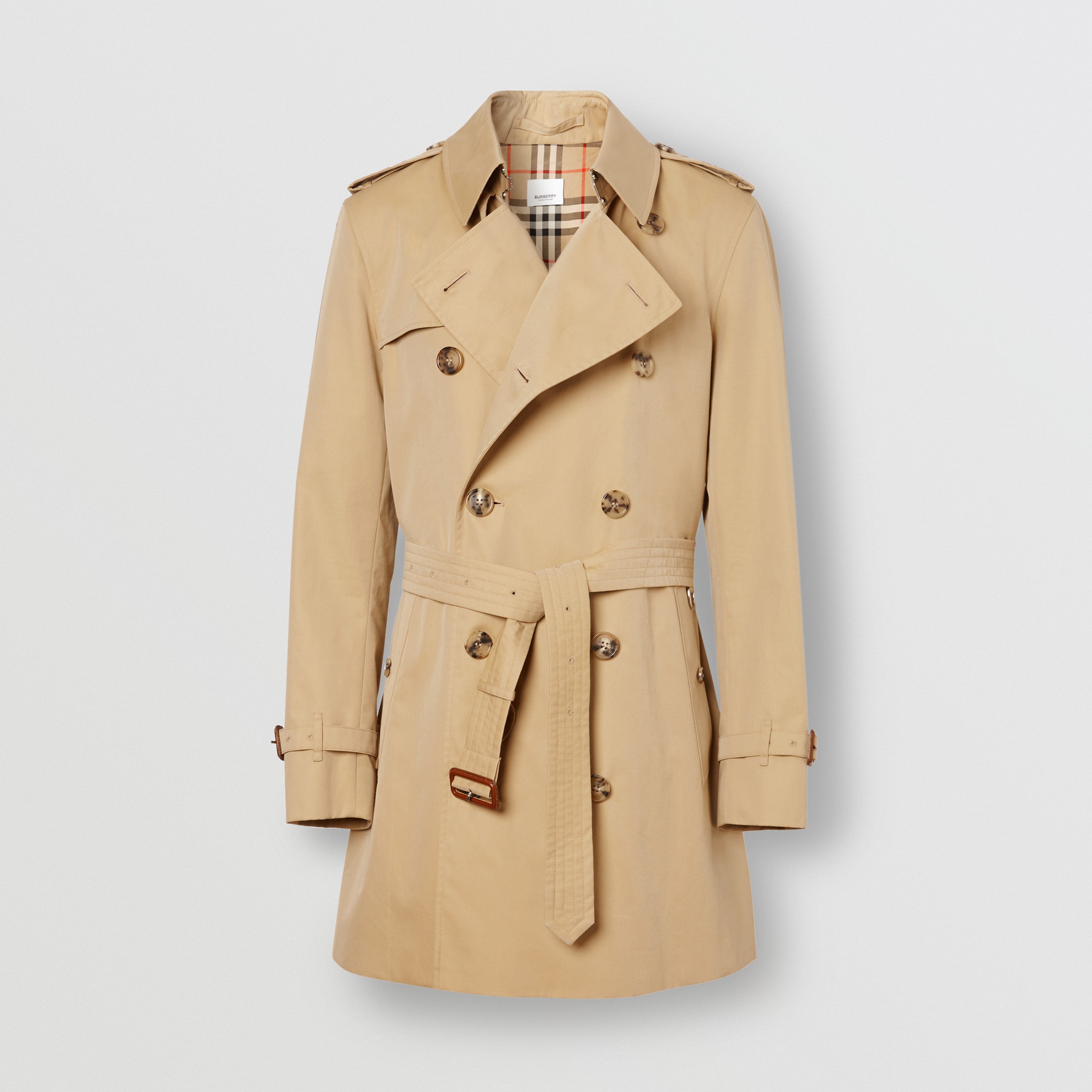 Trench coat Wimbledon curto (Mel) - Homens | Burberry® oficial - 4