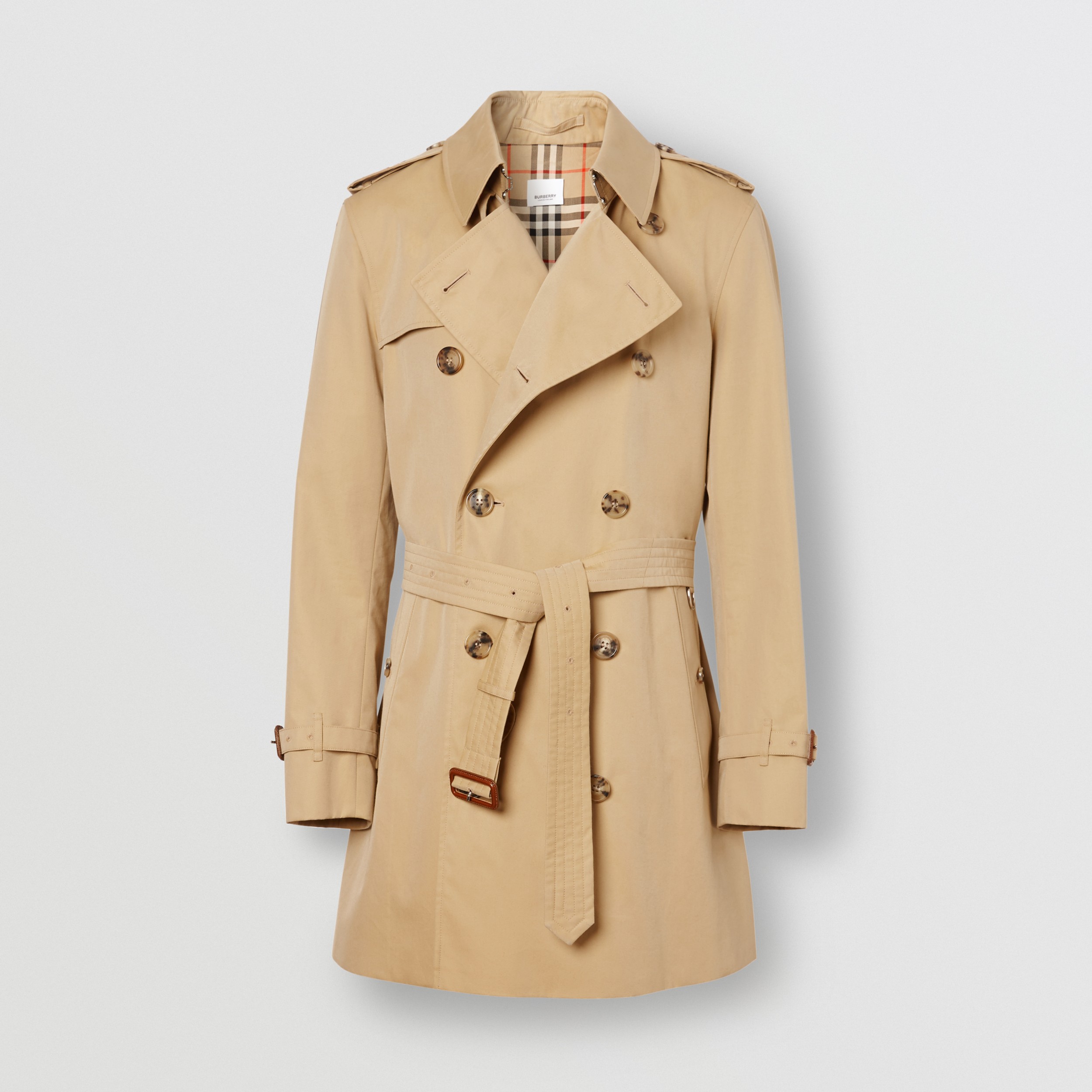 Trench coat Wimbledon corto (Miel) - Hombre | Burberry® oficial