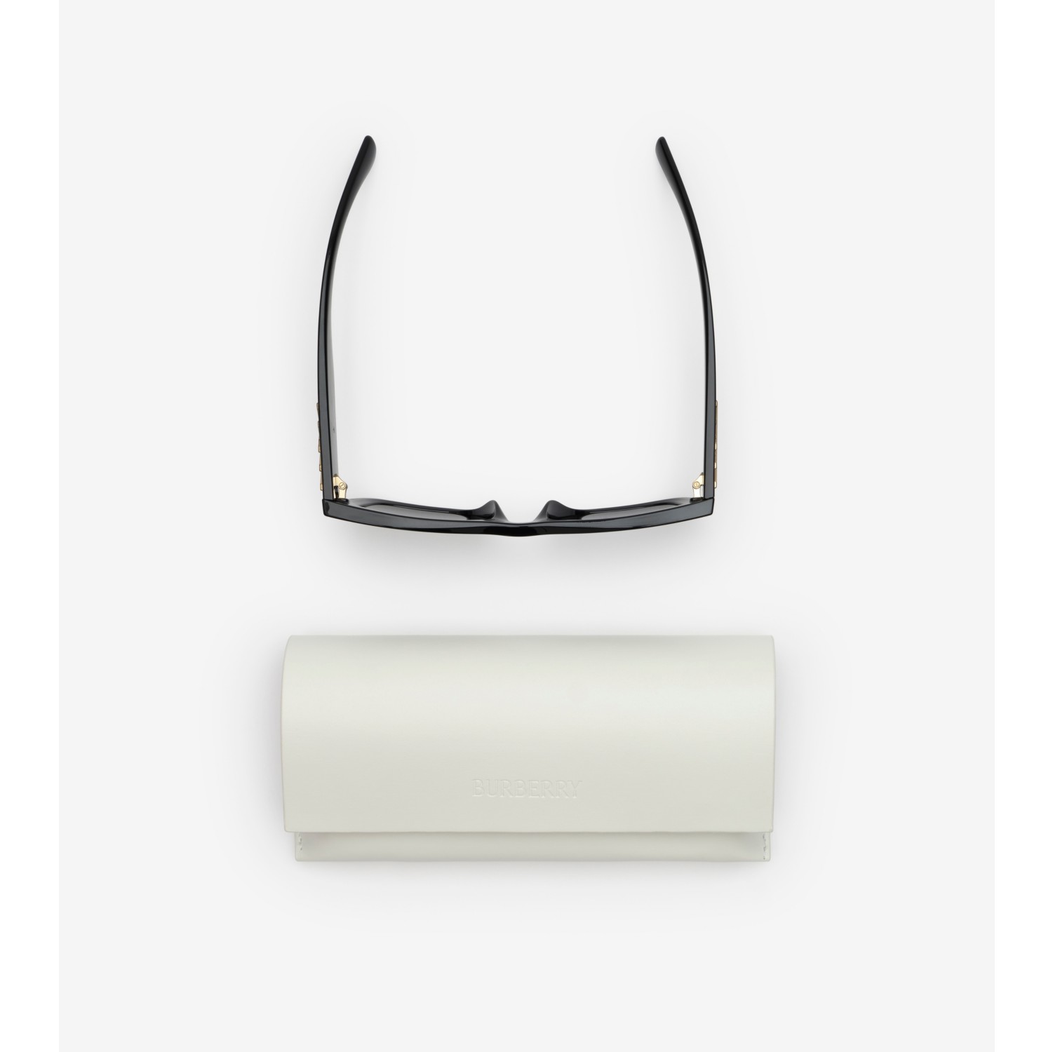 Heritage Square Sunglasses in Black - Women | Burberry® Official