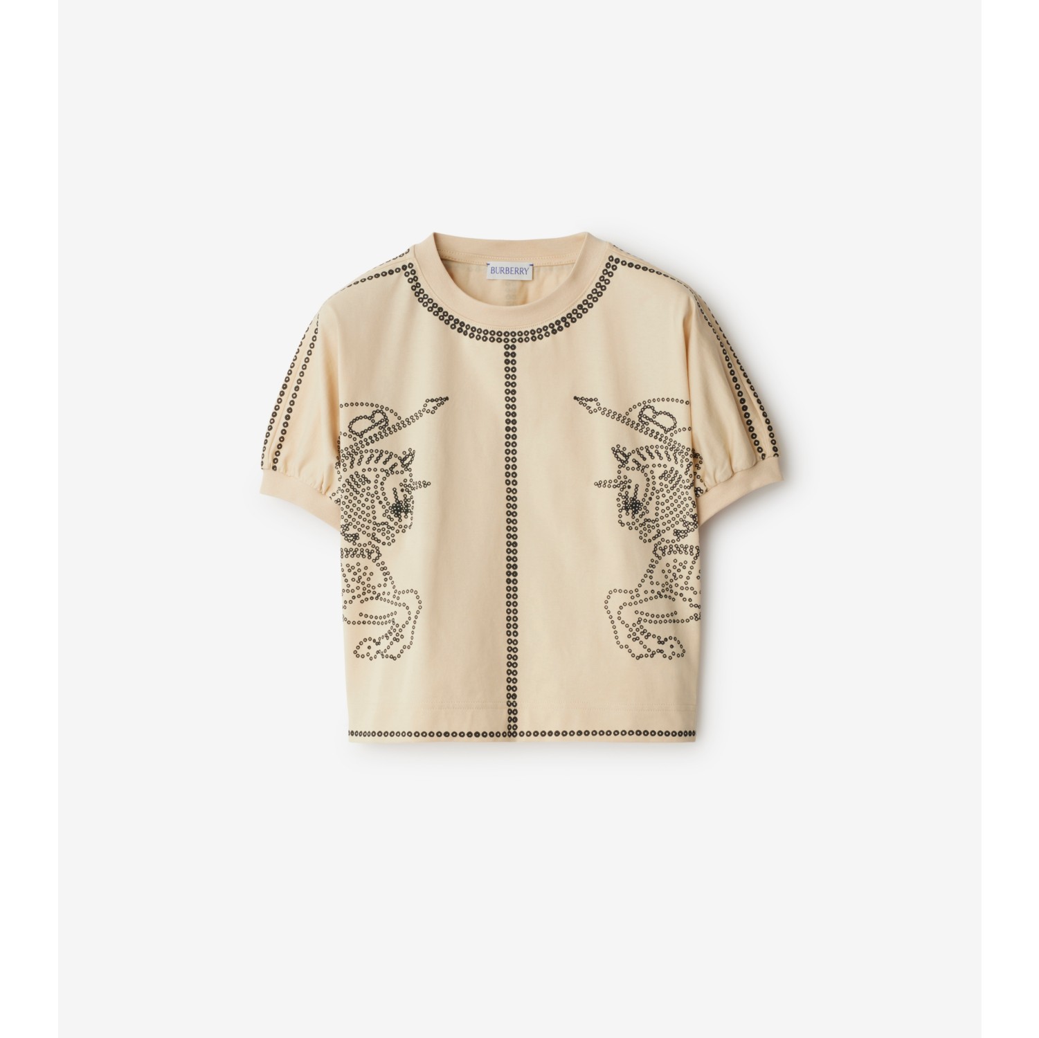 EKD Cotton T shirt in Calico Burberry Official