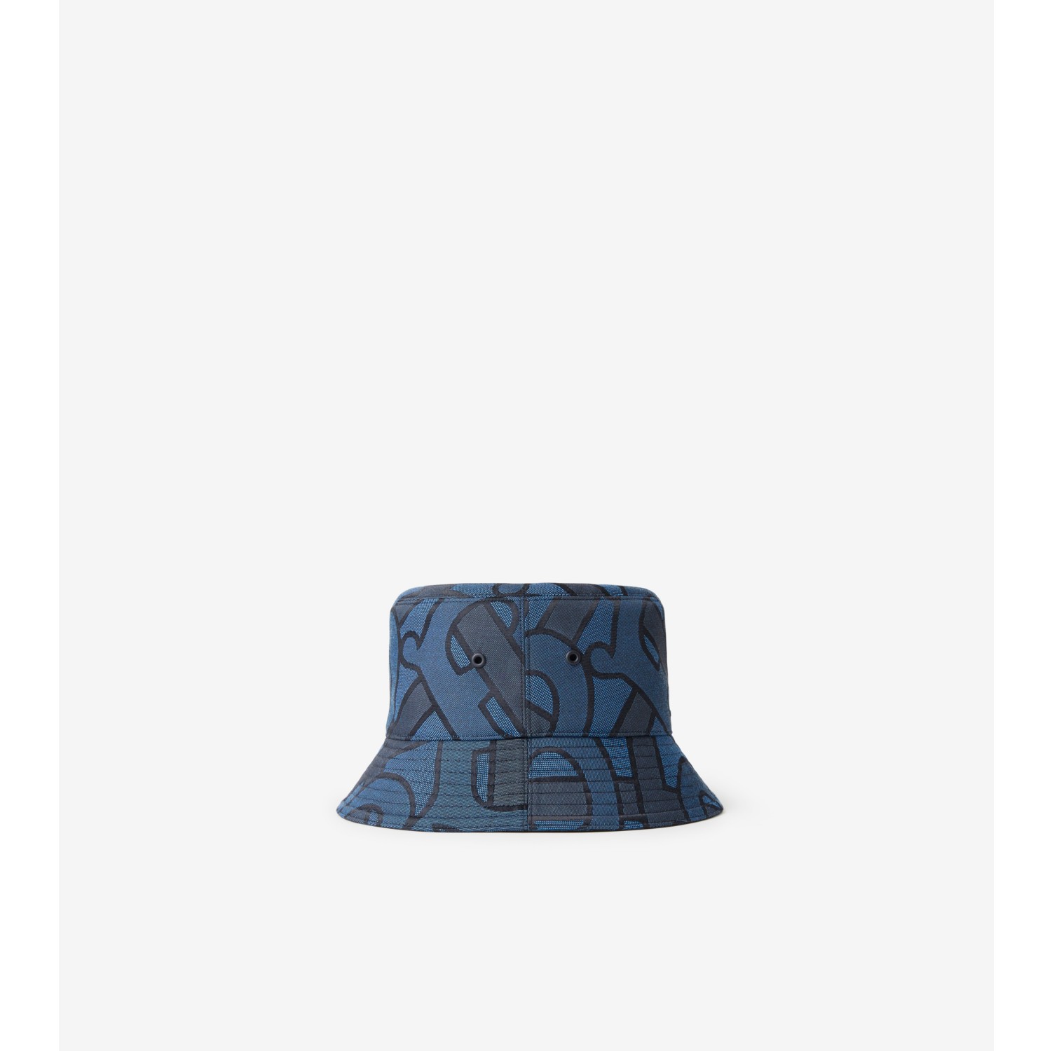 Dior Oblique Bucket Hat Navy Blue and Beige Blended Cotton