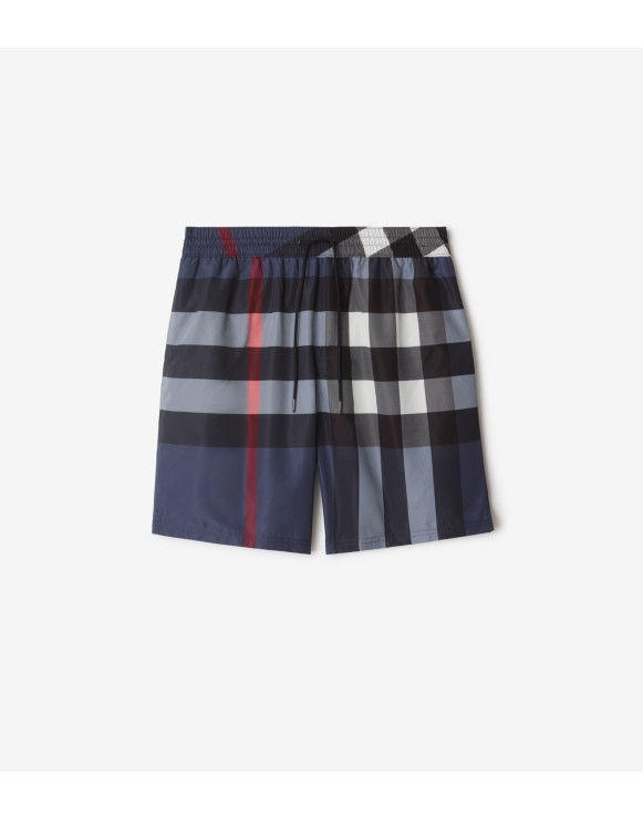 Check Swim Shorts