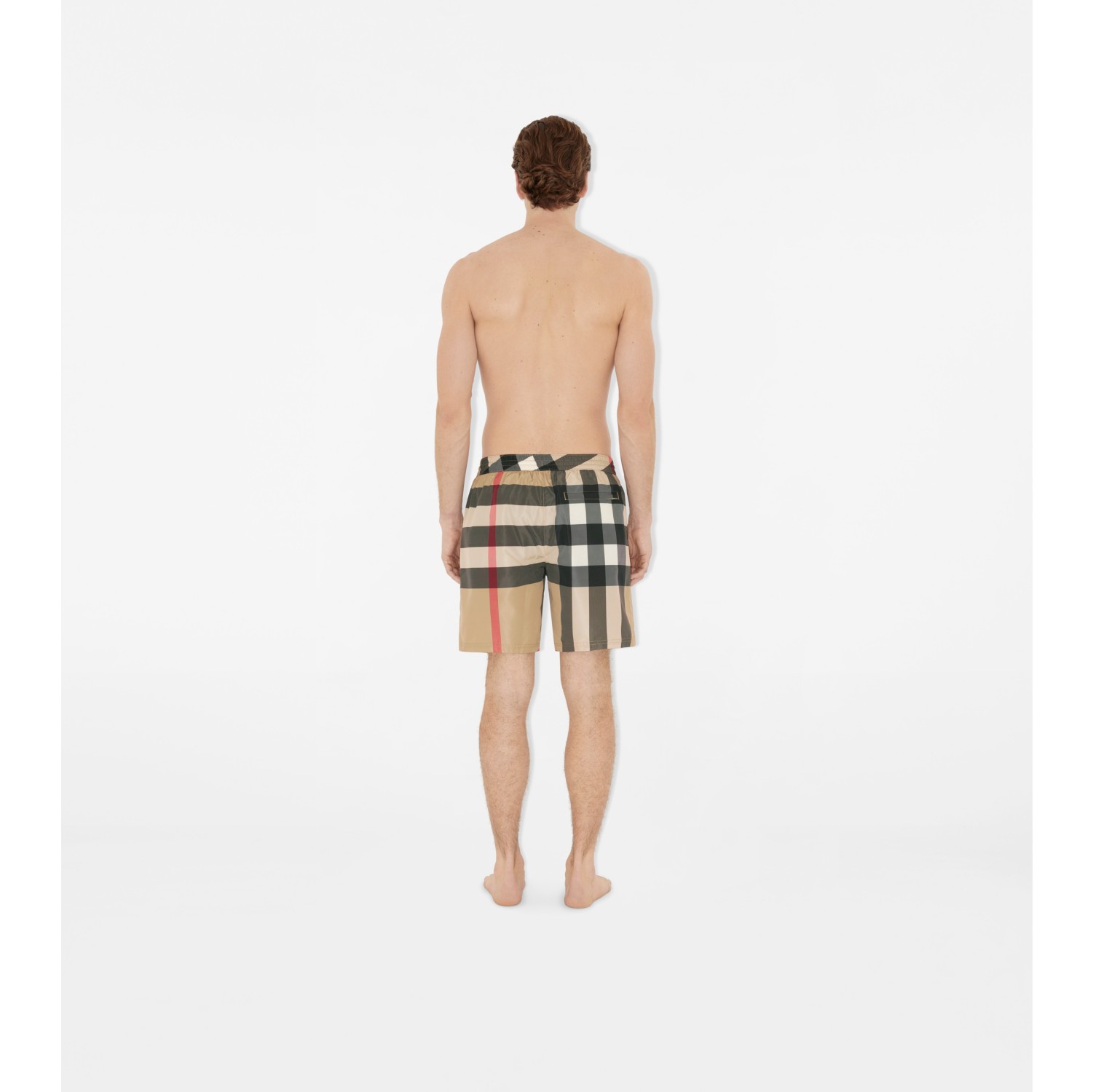 Check Swim Shorts