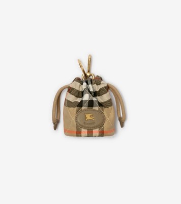Horseshoe Pouch Charm Sand Nylon ®