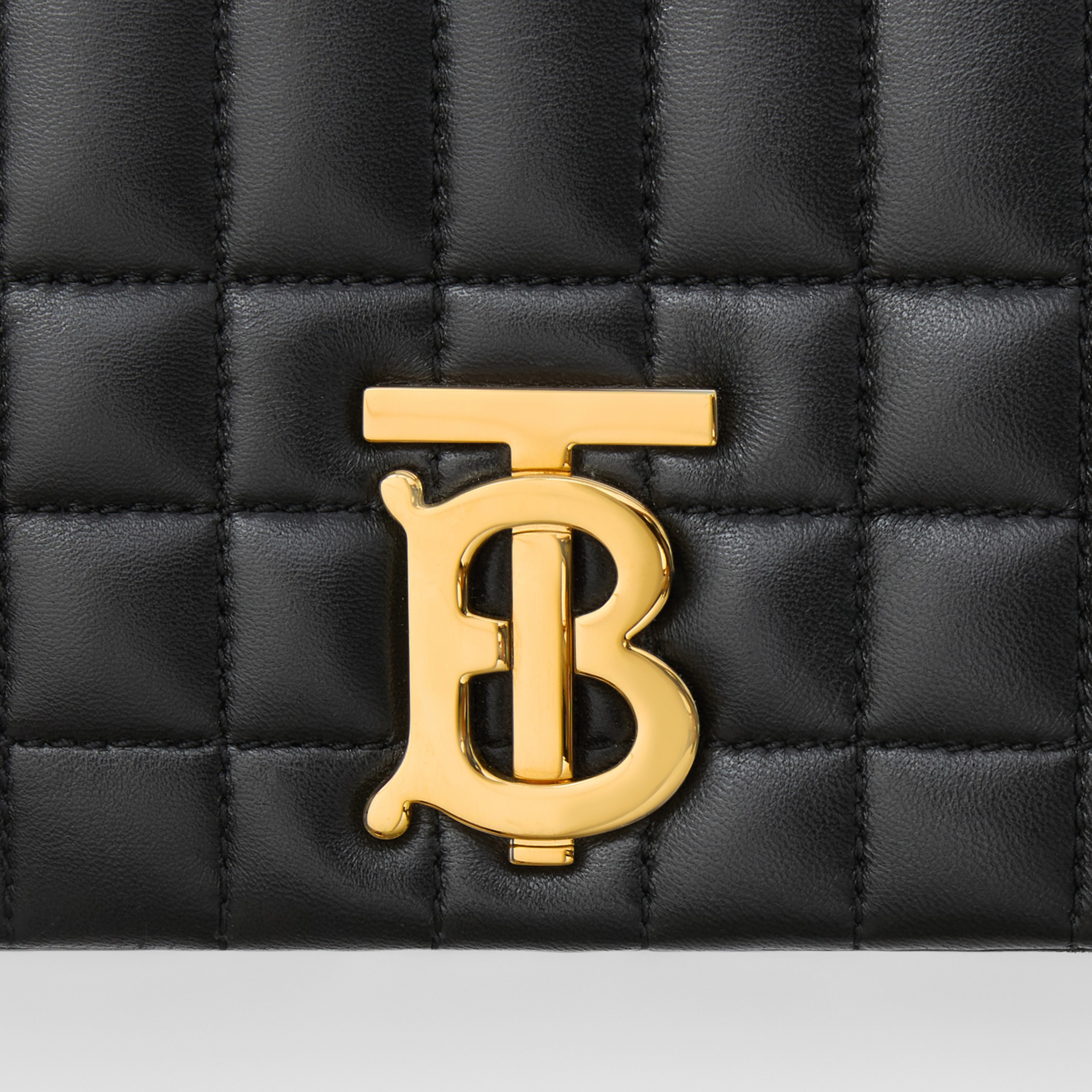 Quilted Leather Small Lola Bag in Black - Women | Burberry® Official - 2