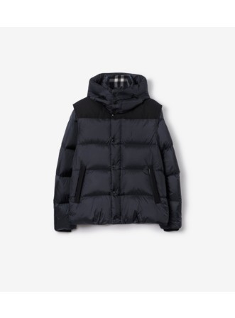 Black burberry outlet jacket mens