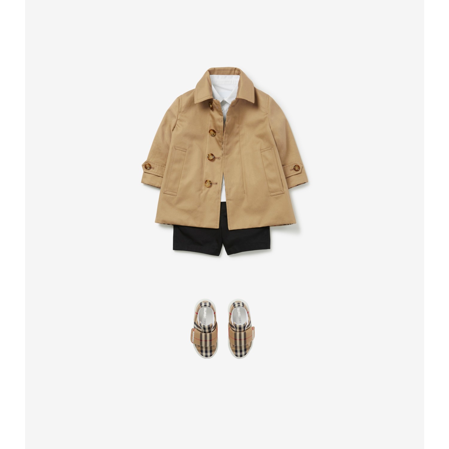 Burberry coat clearance kid