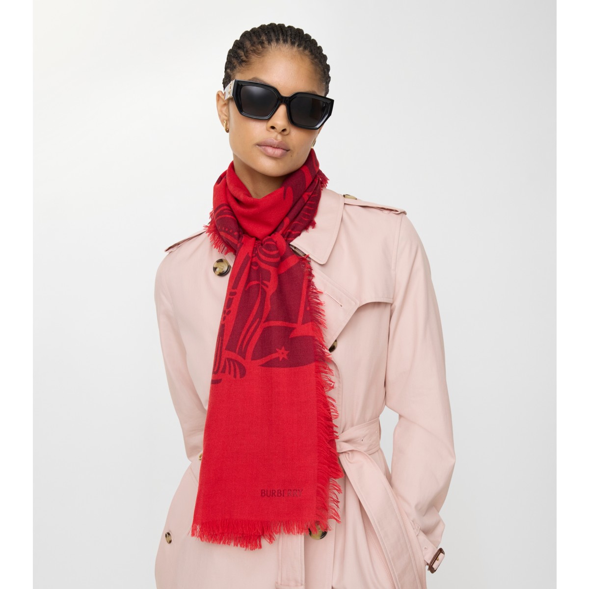  Printed Wide EKD Scarf