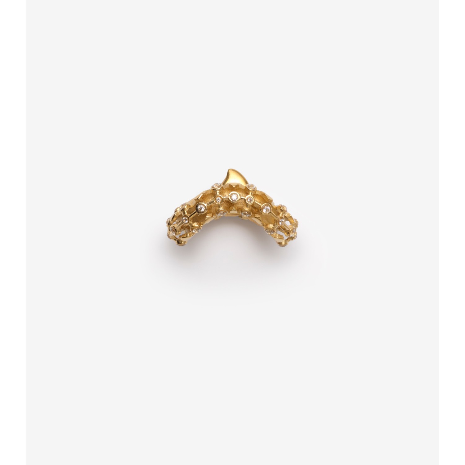 Thorn Stacking Rings in Gold/clear - Women | Burberry® Official