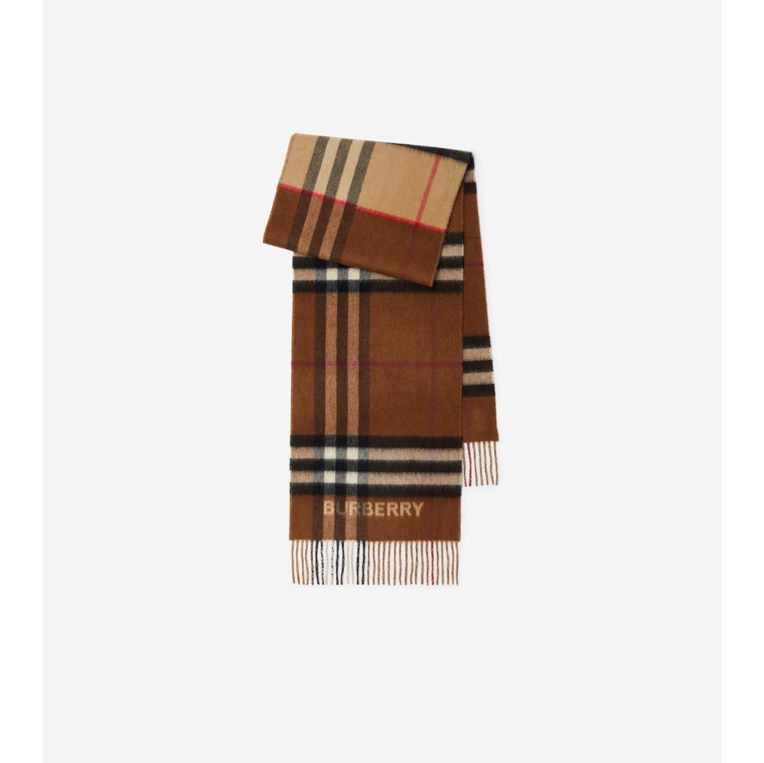 Brown burberry scarf on sale