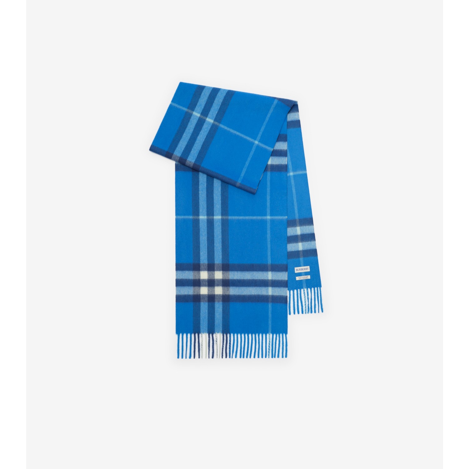 Check Cashmere Scarf