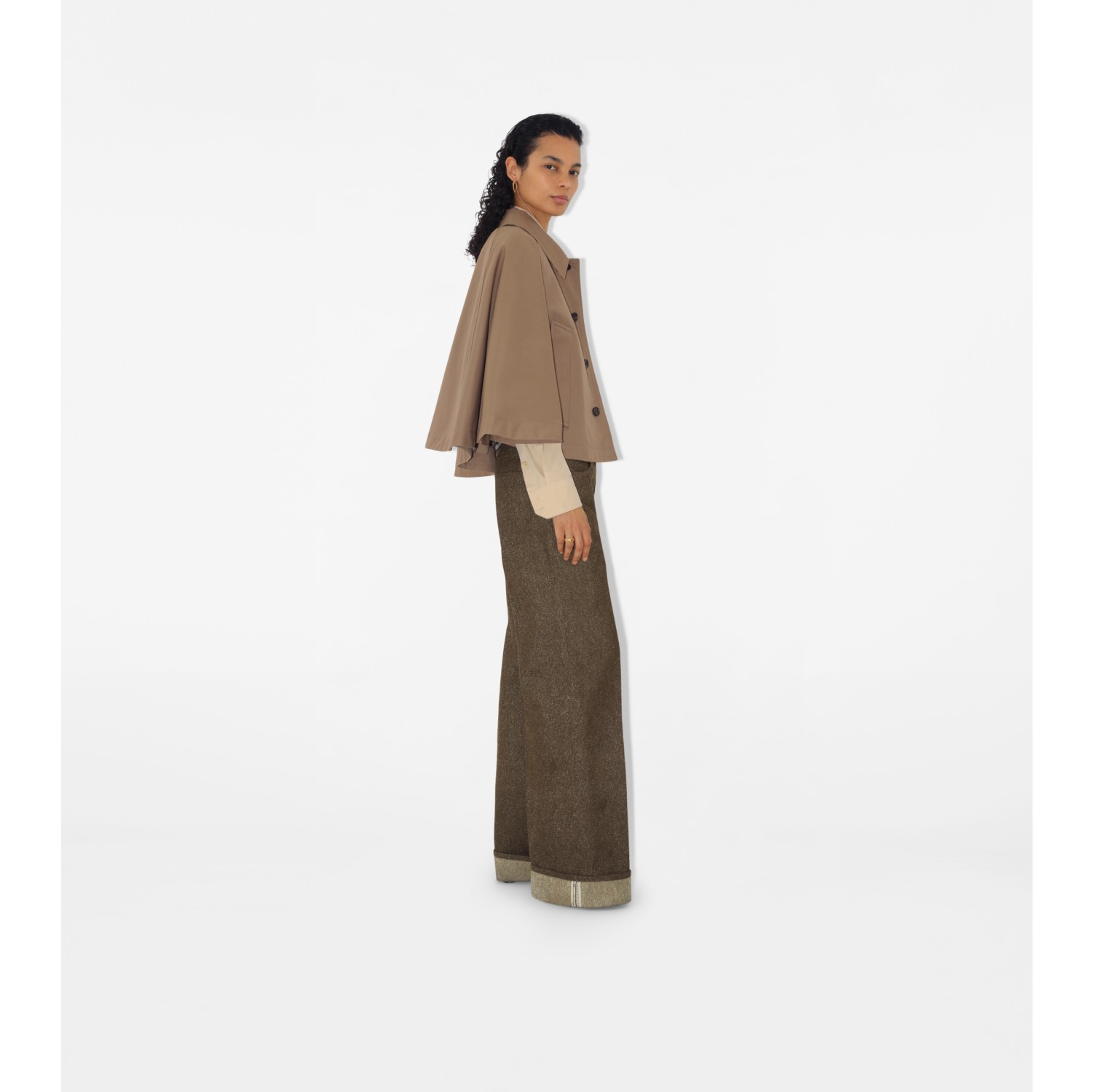 Capa de mescla de algodão