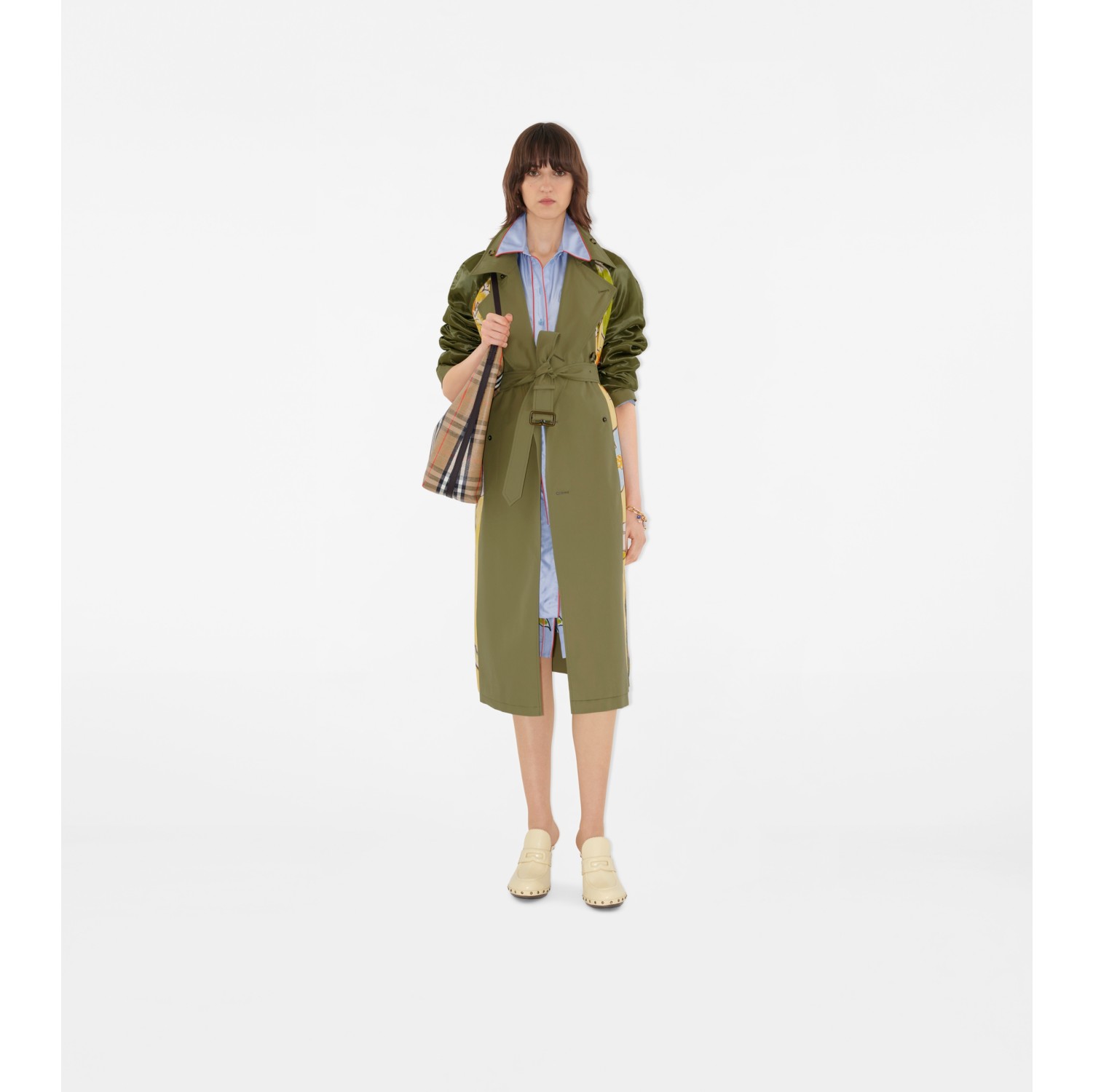 Long Highgrove Castleford Trench Coat