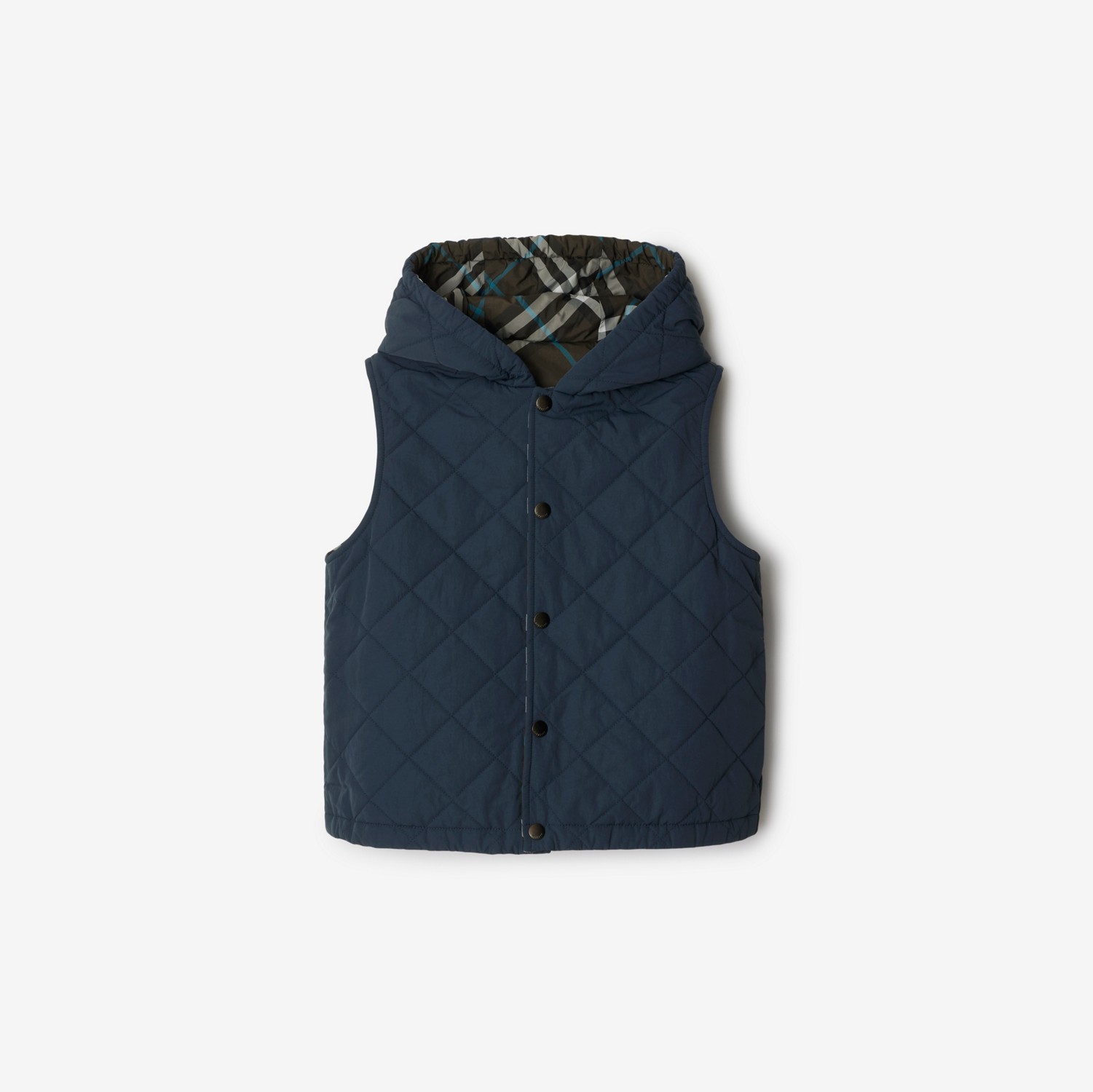 リバーシブル チェック ベスト (スナッグ) | Burberry®公式サイト リバーシブル チェック ベスト (スナッグ) | Burberry®公式サイト