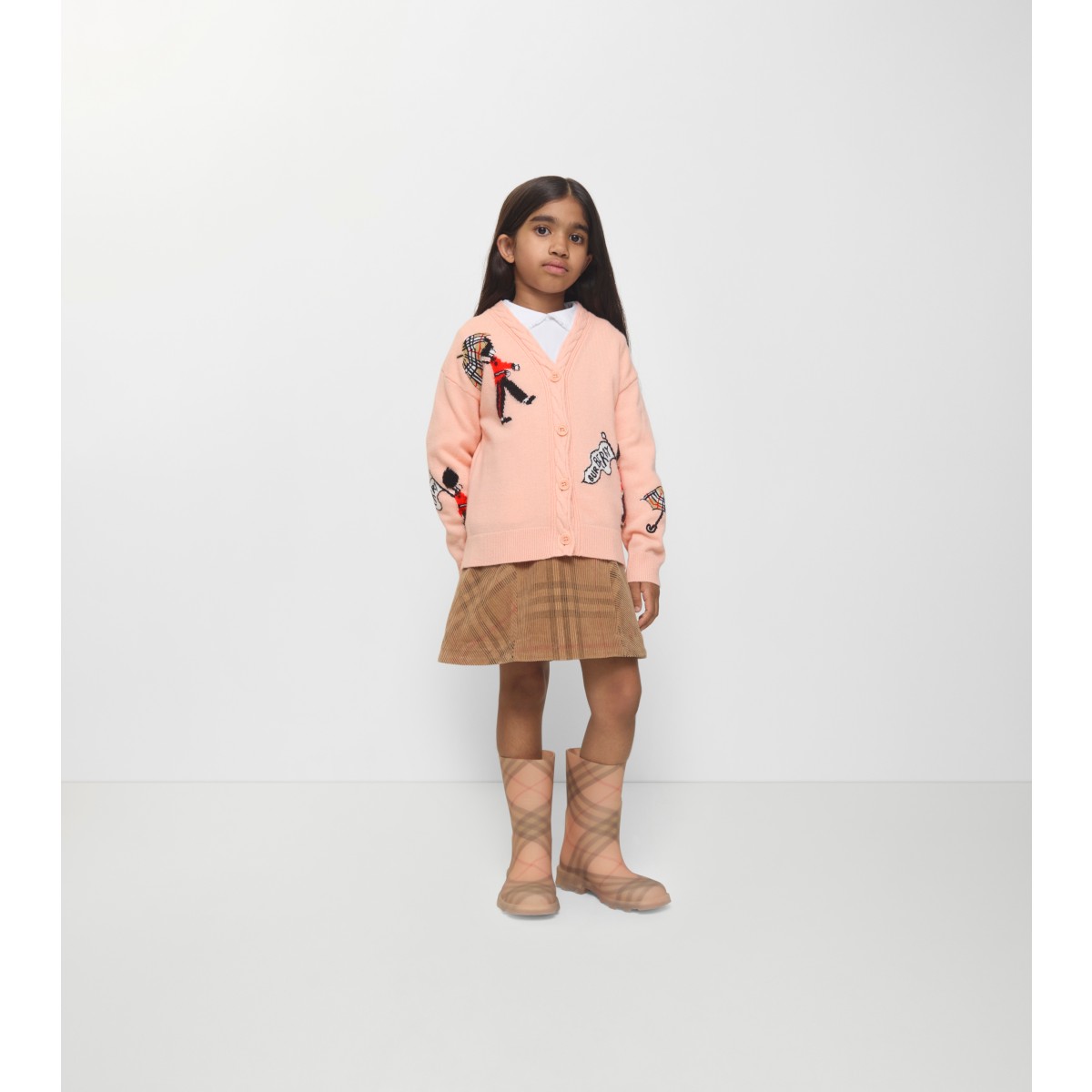  Check London Guards Cardigan