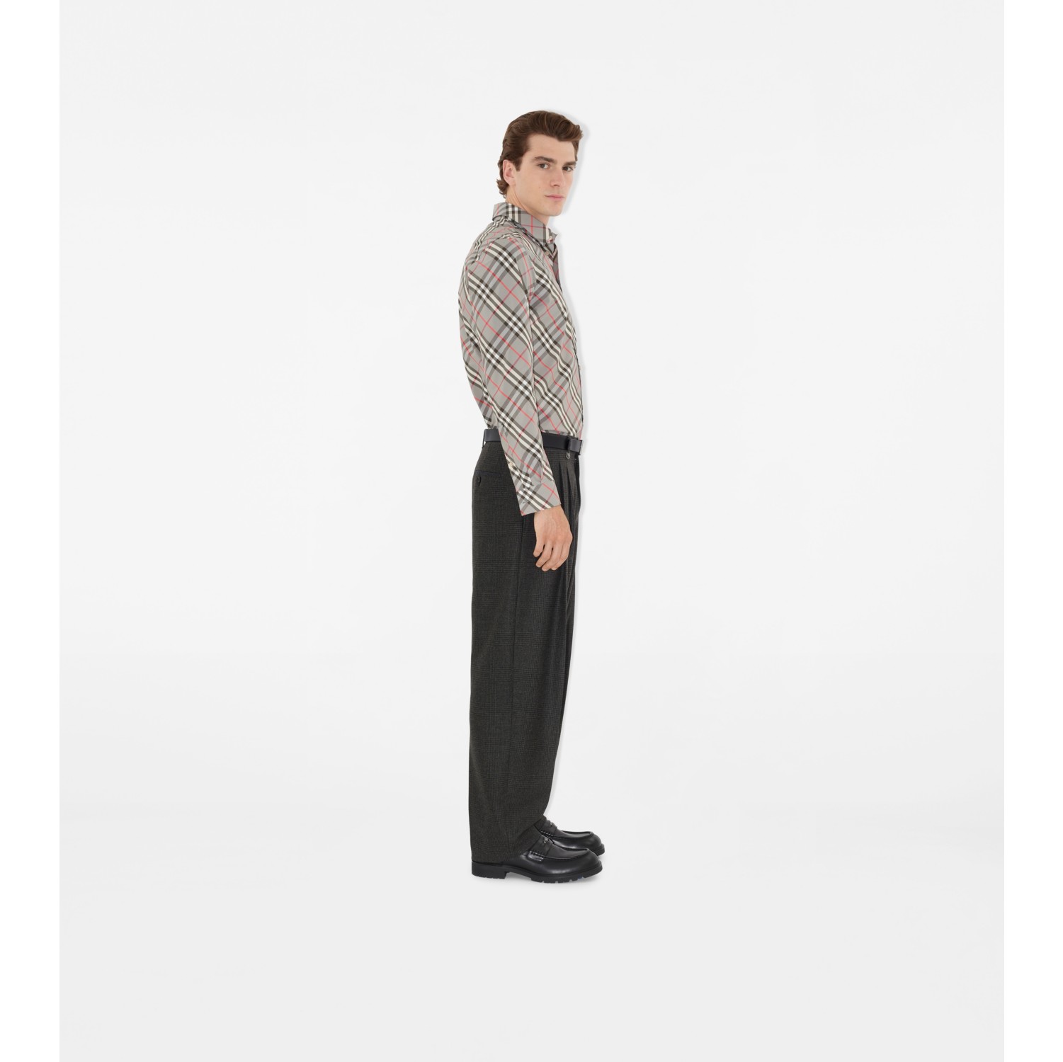 Chemise en coton Check
