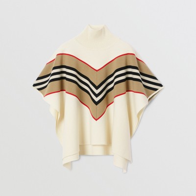 poncho burberry