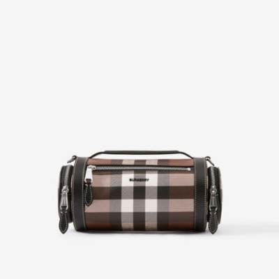 Sound Bag in Dark Birch Brown - Men | Burberry® Official