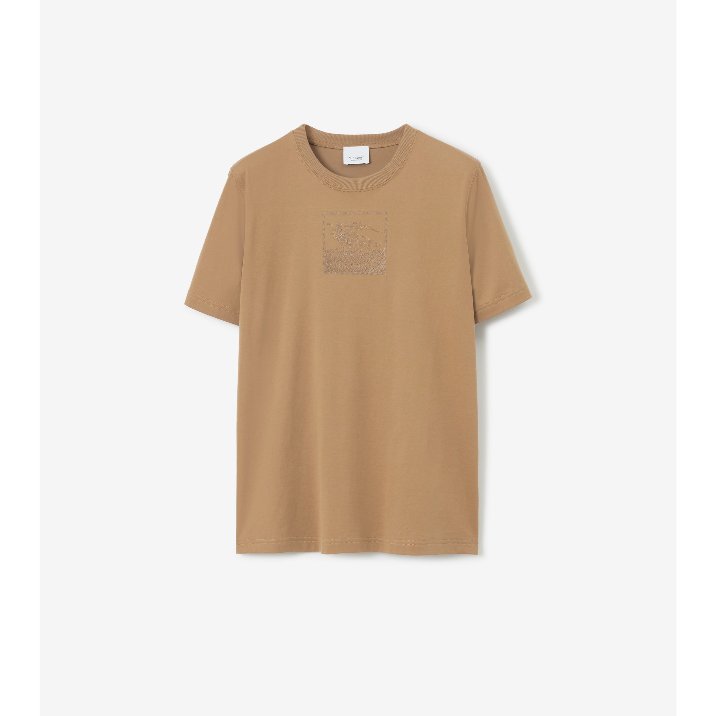 EKDモチーフ コットンTシャツ (キャメル) | Burberry®公式サイト