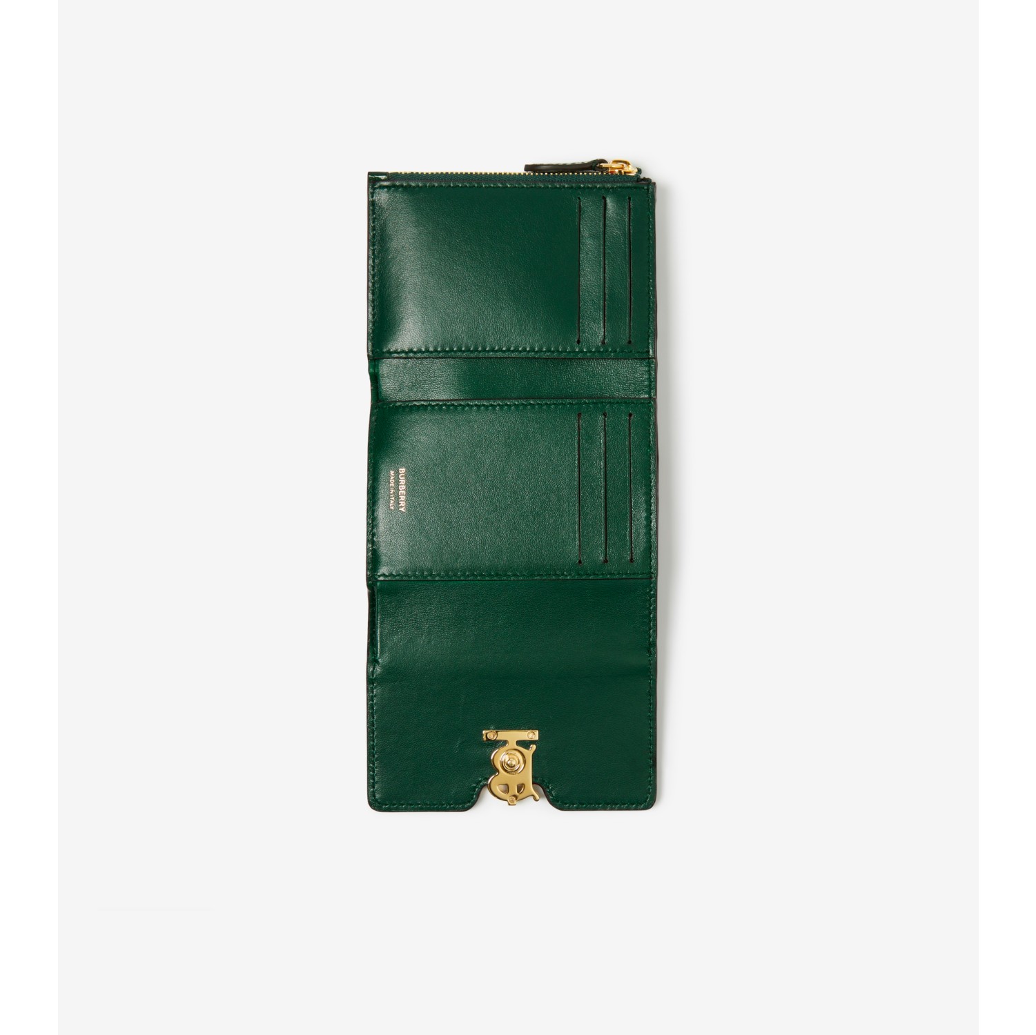 Burberry Green TB Card Holder