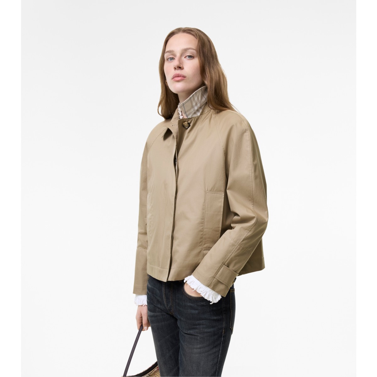  Check Tropical Gabardine Jacket