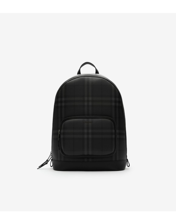 City Check Zip Backpack