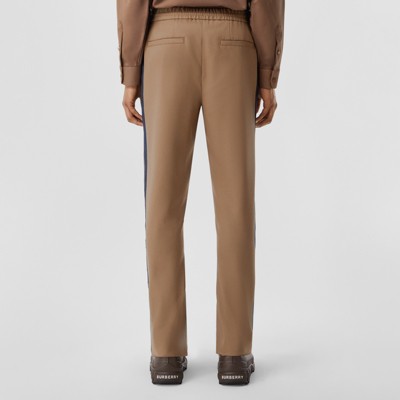 burberry side stripe pants