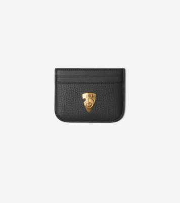 B Shield Card Case in Black - Women | Burberry® Official