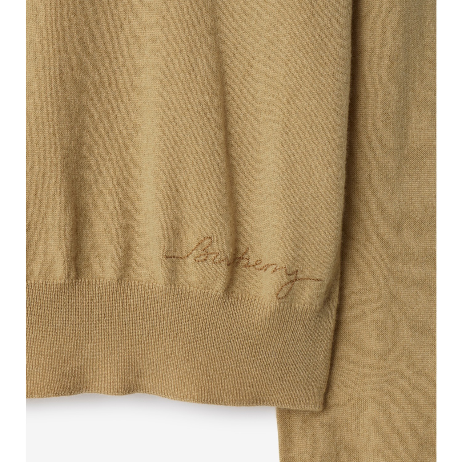 Cashmere Sweater in Flax - Women | Burberry® Official