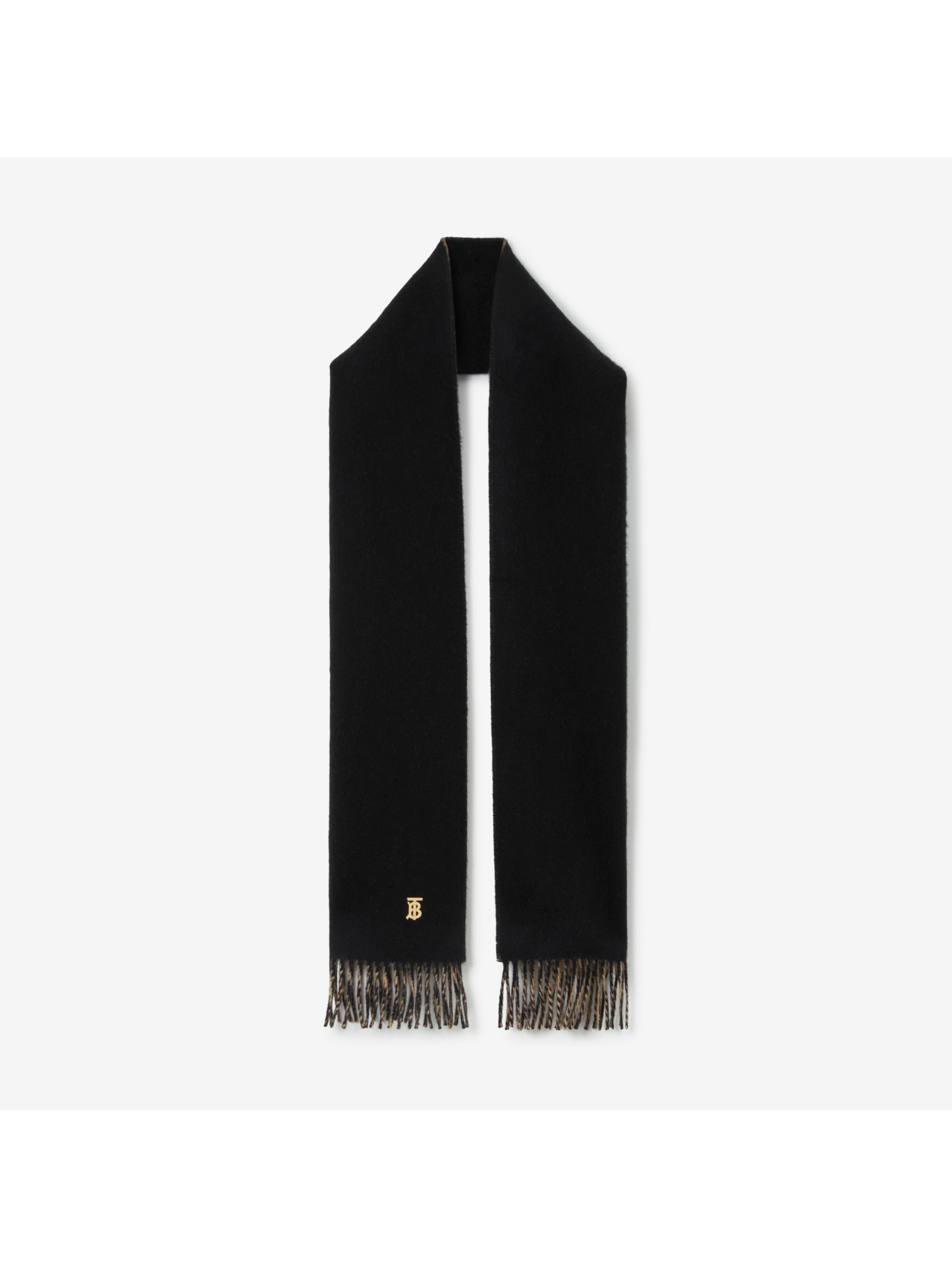 BURBERRY バーバリー マフラー カシミア77％ 長細マフラー