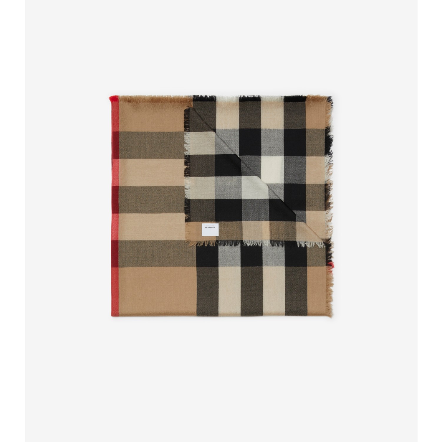 Burberry nova sale check cashmere scarf