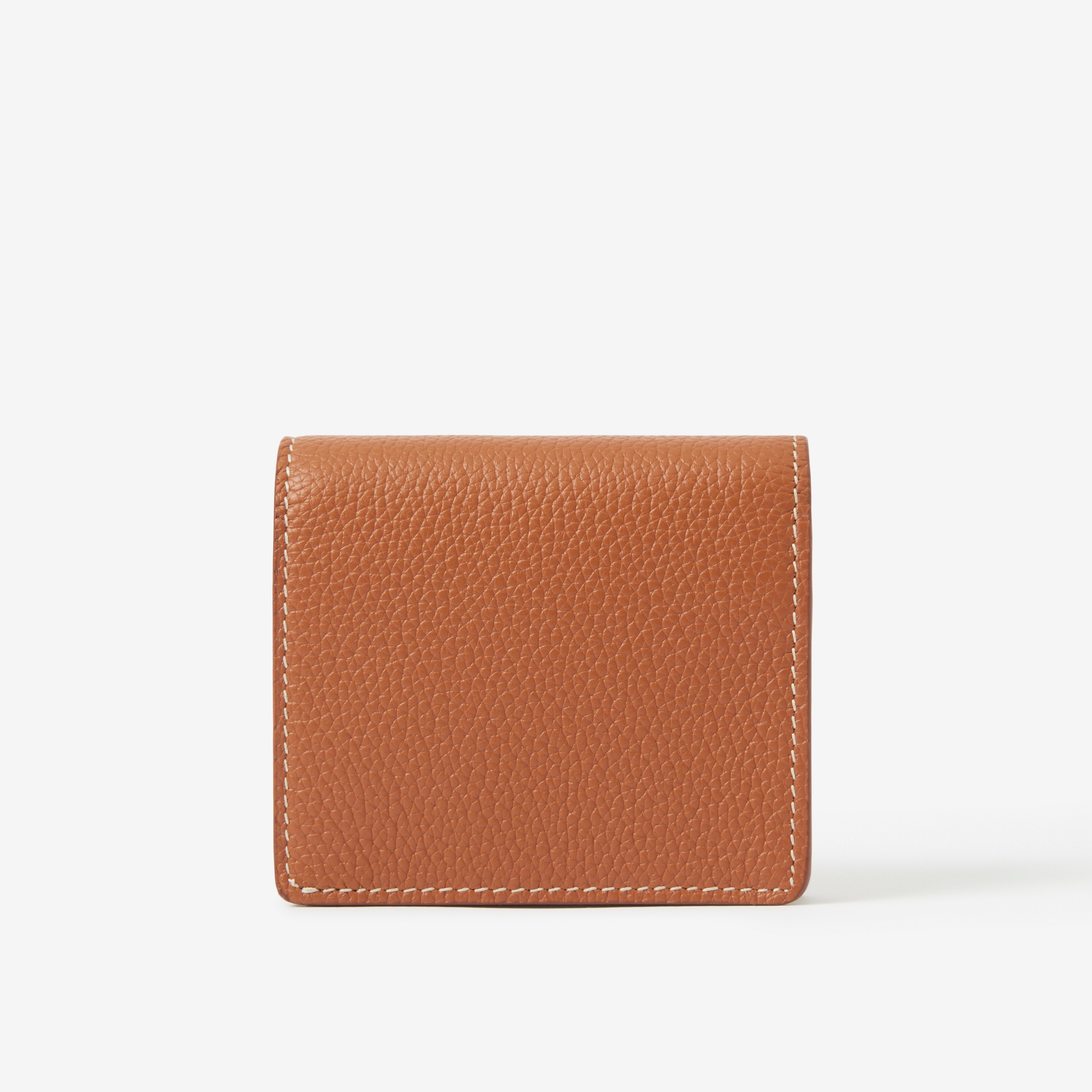 Grainy Leather TB Folding Wallet in Warm Russet Brown - Women | Burberry® Official - 3