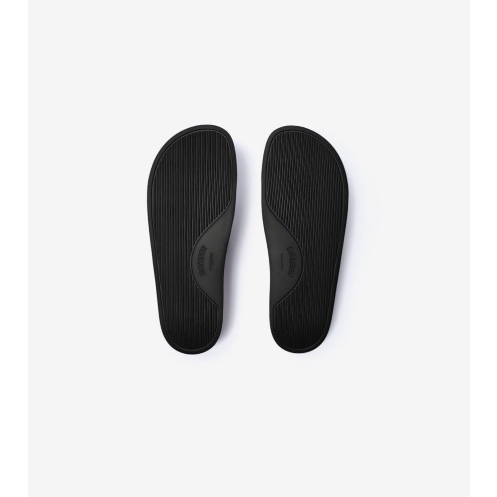 버버리 슬라이드 체크 (브라운 다크) 81312281001