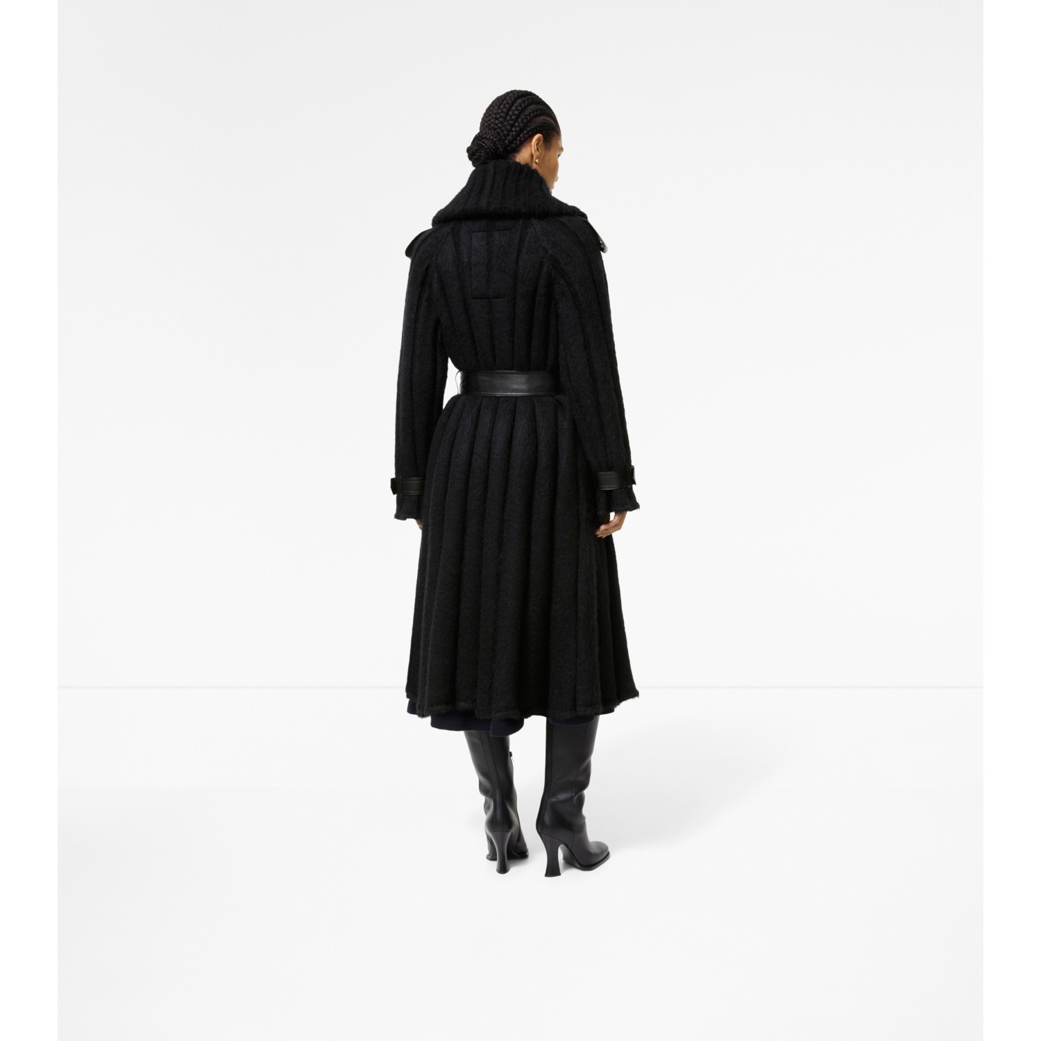 Wool Mohair Silk Coat - thumbnail 5