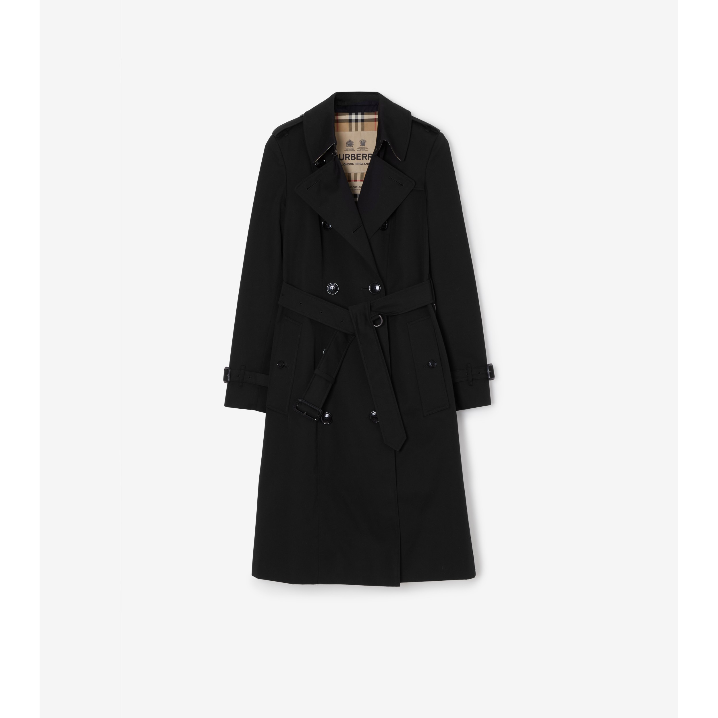 Burberry chelsea long store trench coat