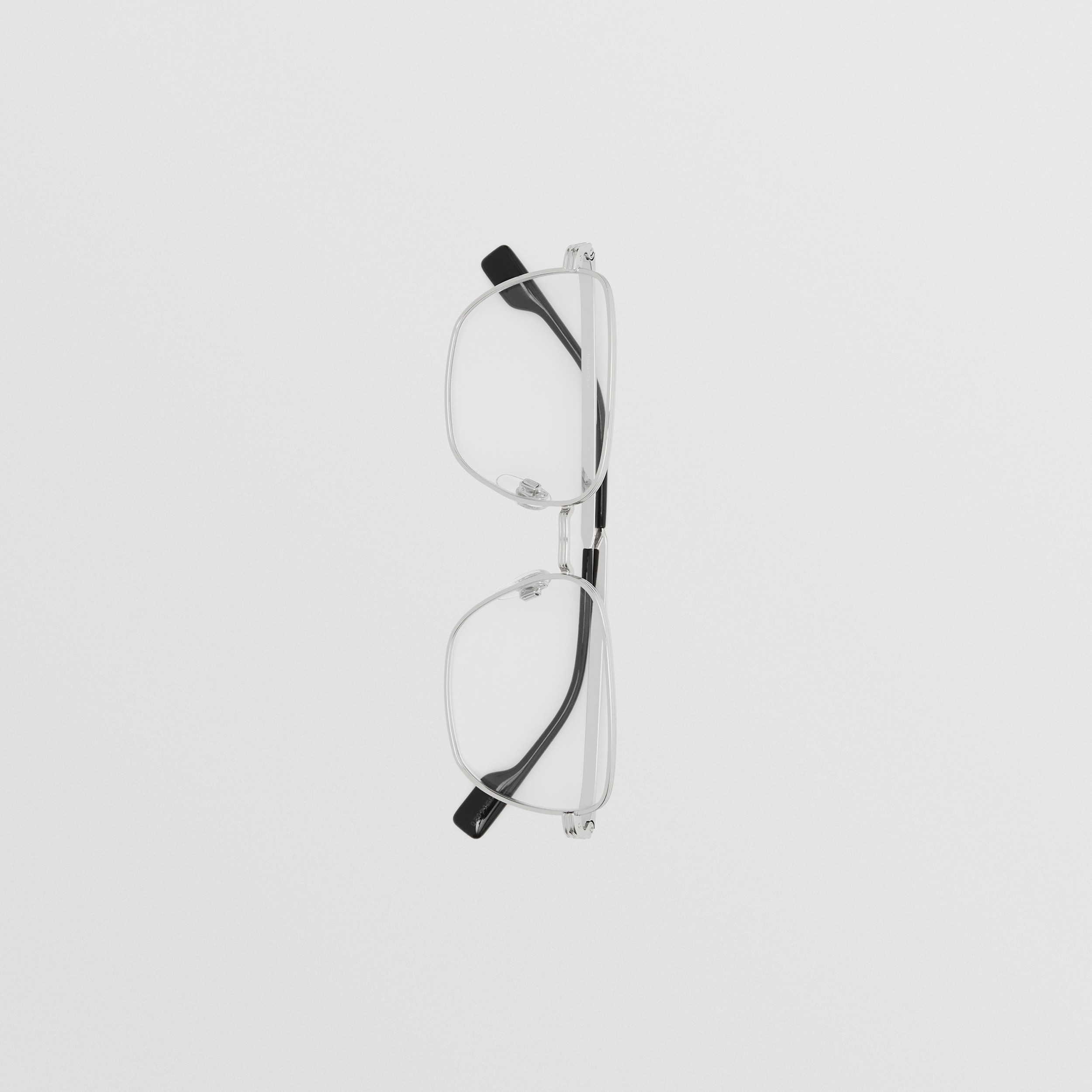 Eckige Korrekturbrille (Silberfarben) - Herren | Burberry® - 3