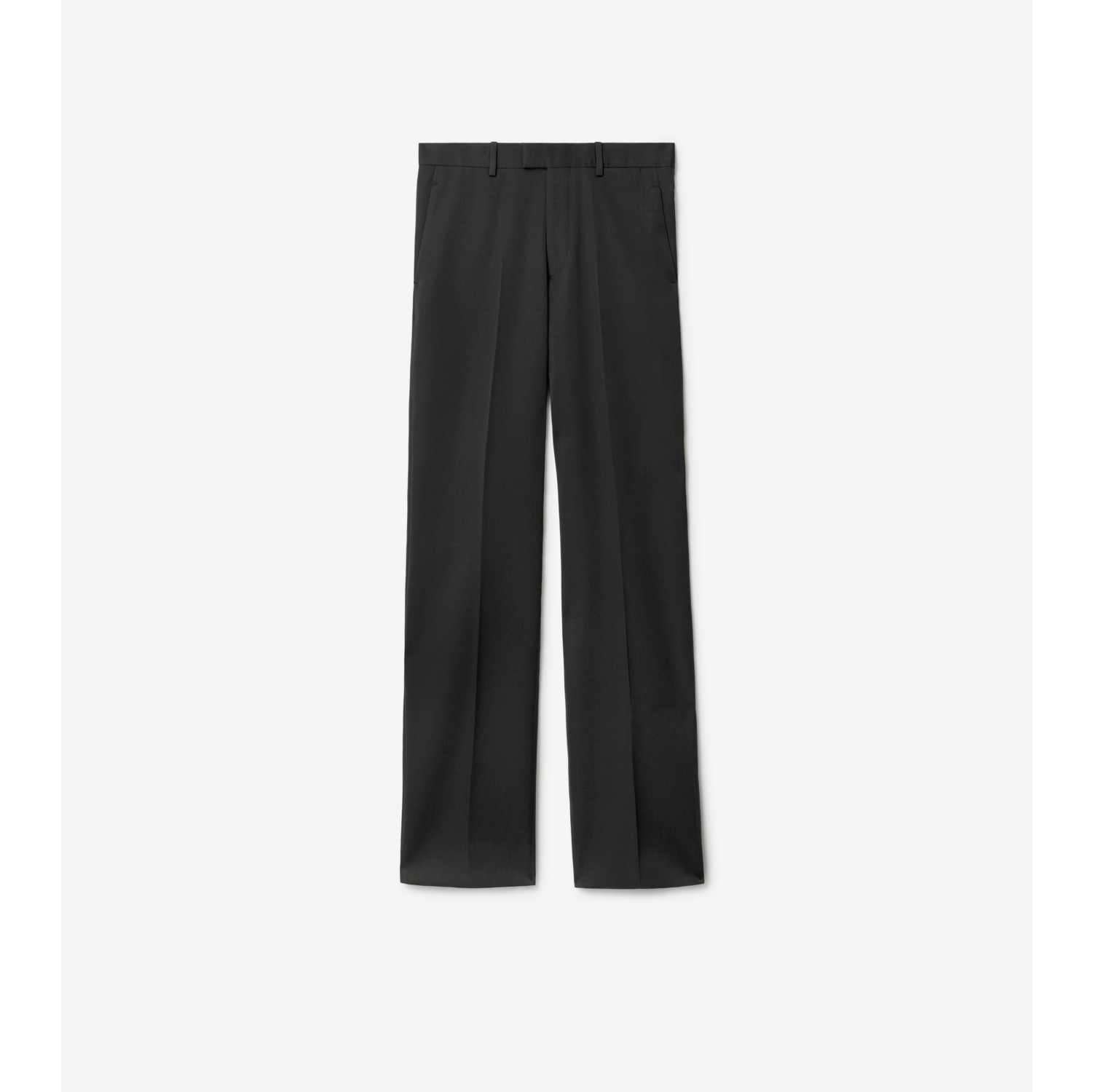 Pantaloni sartoriali in lana Onyx Uomo Sito ufficiale Burberry