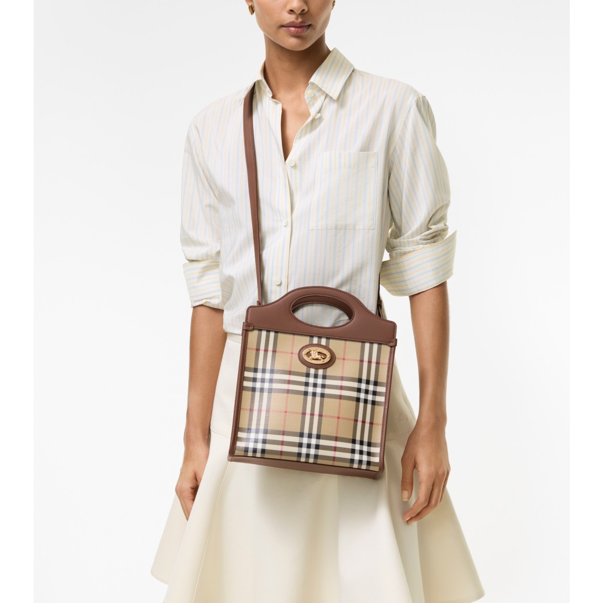  Check Mini Pocket Bag