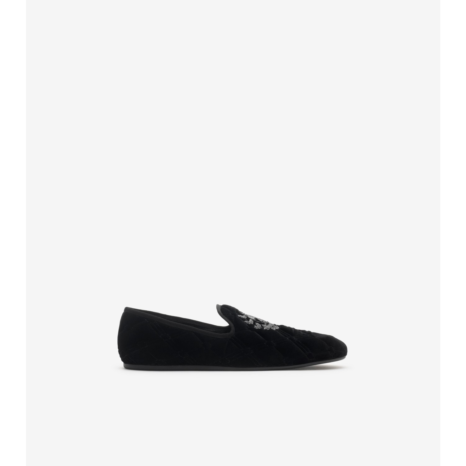 Quilted Velvet Estate Slippers
